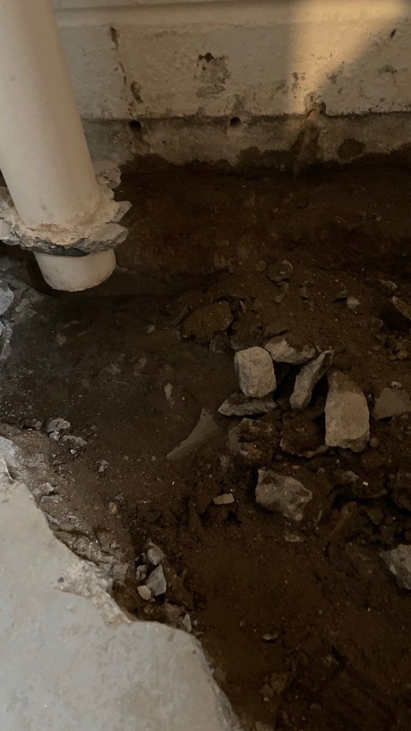 Targeted Drain Tile for Annie by Waterproofing Northeast