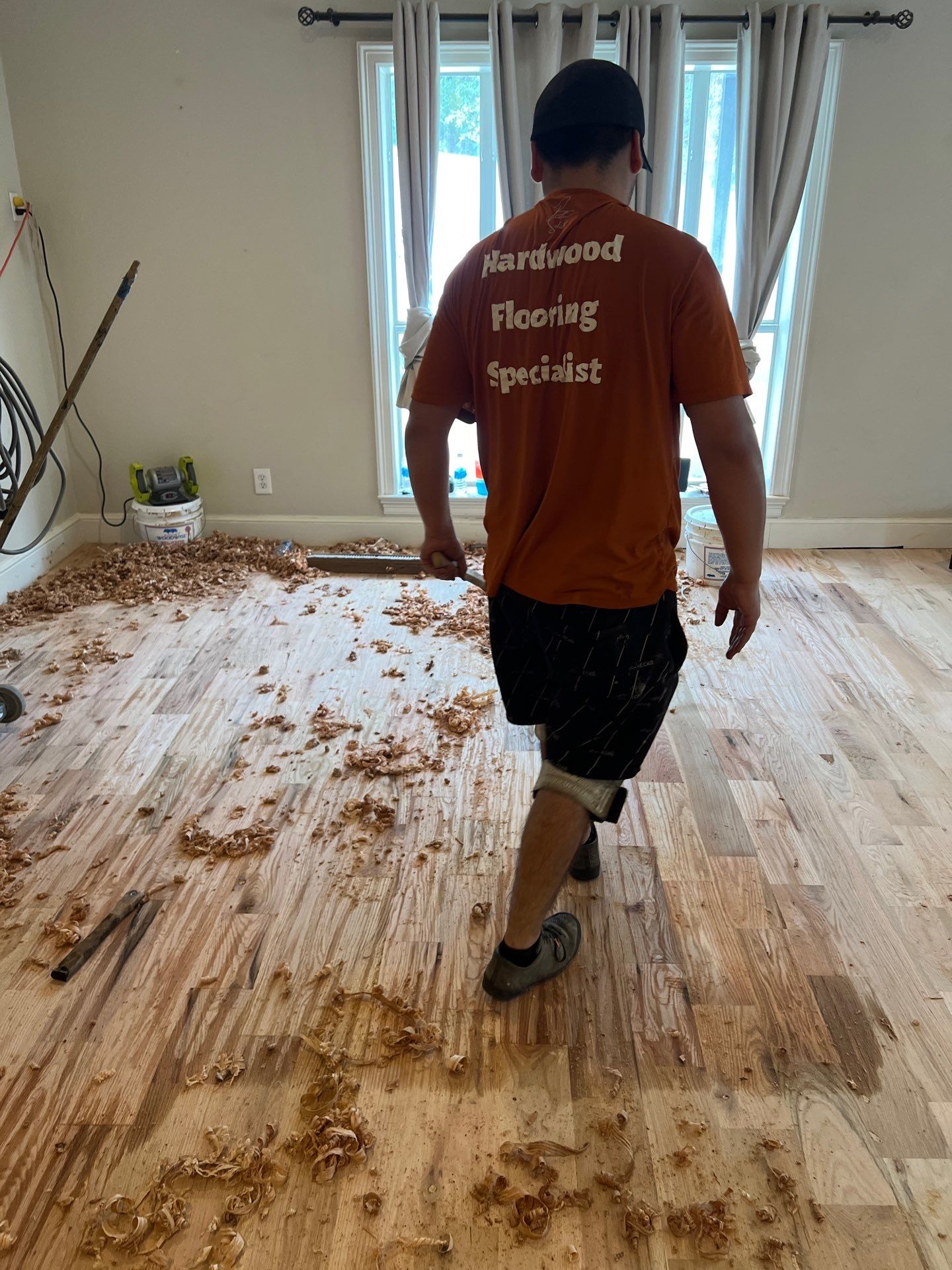 Lighter Colors enlarge living areas by Bernard Hardwood Floors