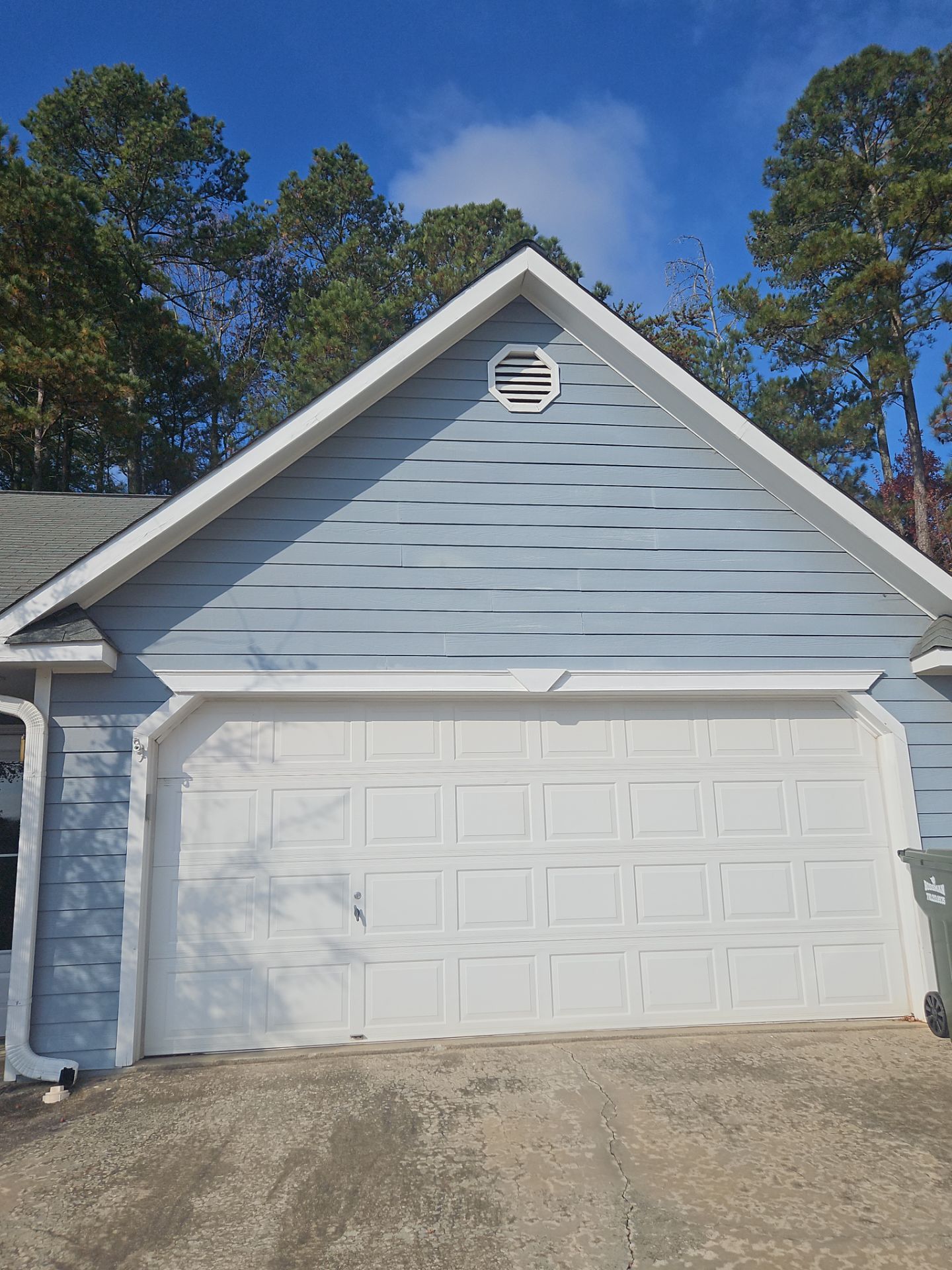 Rotten Wood Replacement using Hardie Trim by Nelson Exteriors 