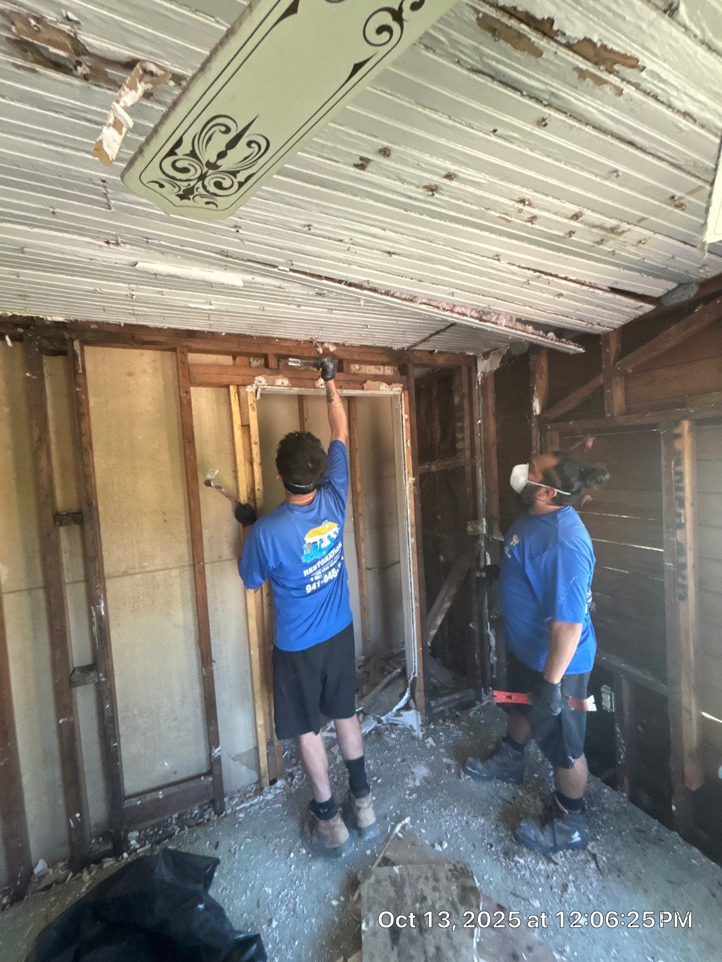 Mold Damage Inspection And Removal In Palmetto, FL  by Ampm Restoration Services 