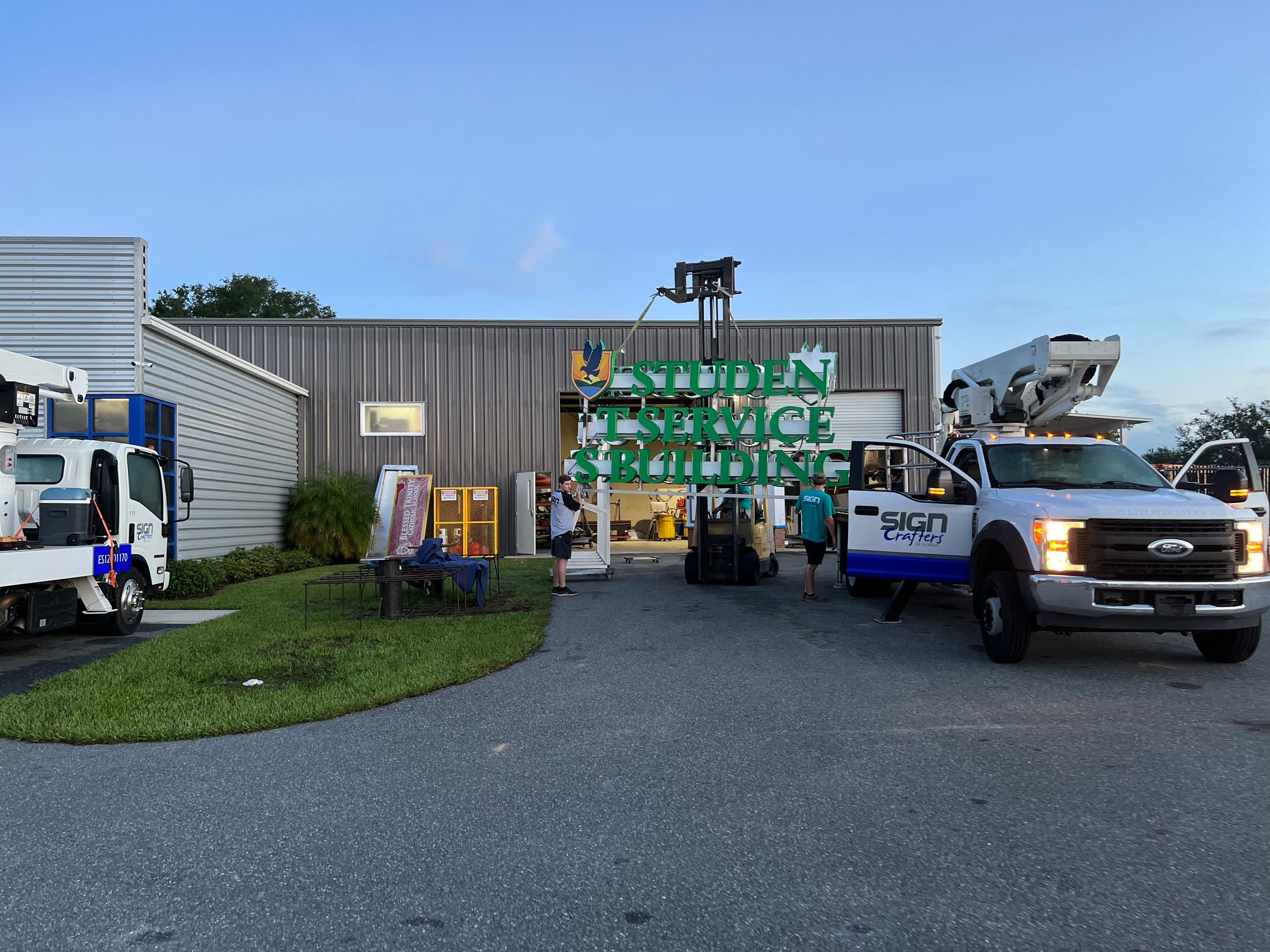 LSSC Leesburg Channel Letters for Student Service Center by SignCrafters