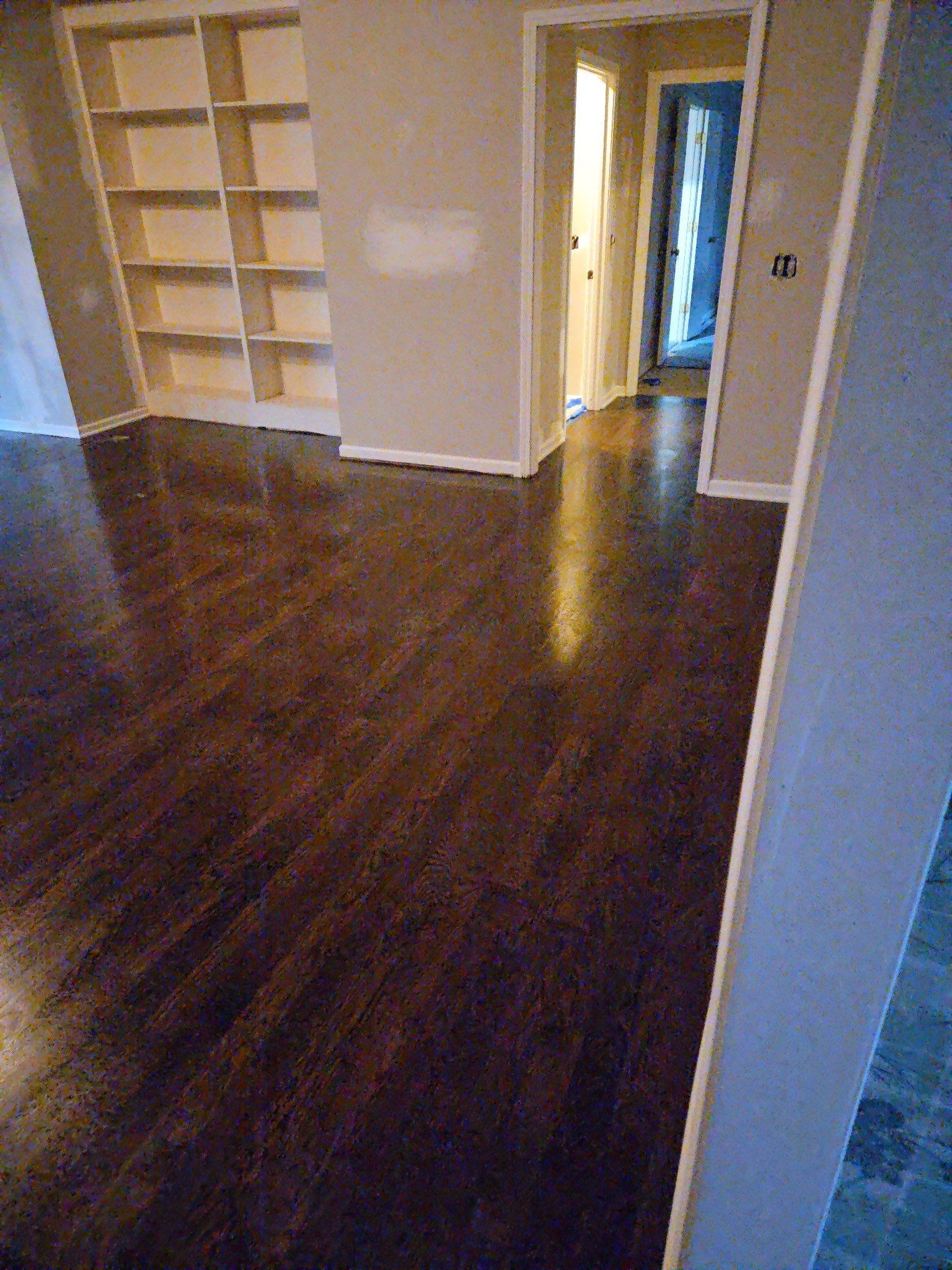 Hardwood Install & Refinish in Jacobean Satin  by Footprints Floors of Nashville