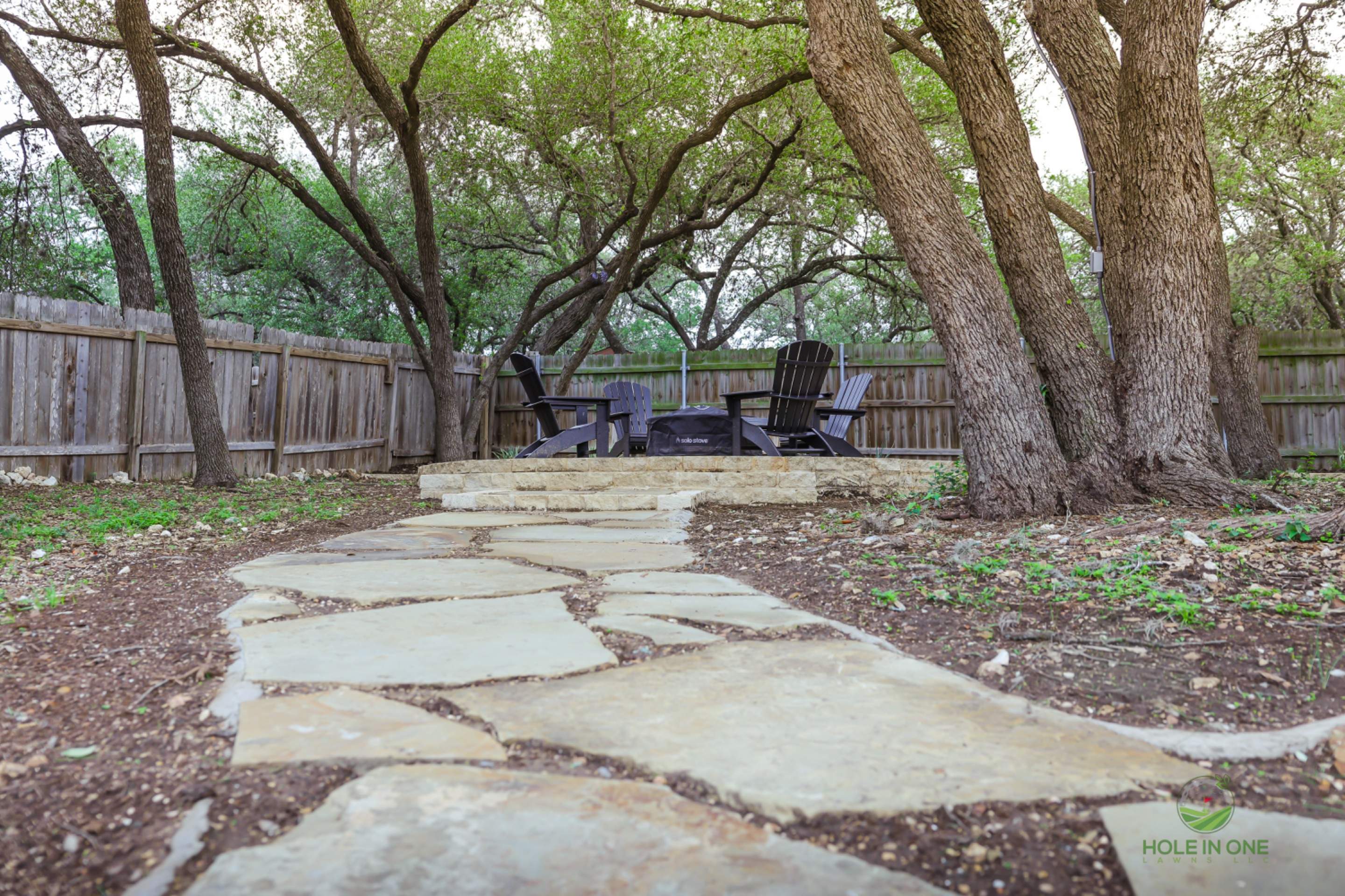 Hidden Forest, San Antonio TX by Hole In One Lawns, LLC