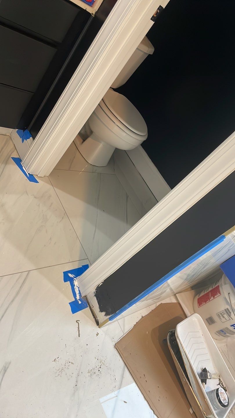 Woods Trace - Bathroom Remodel  by Pillar and Pine