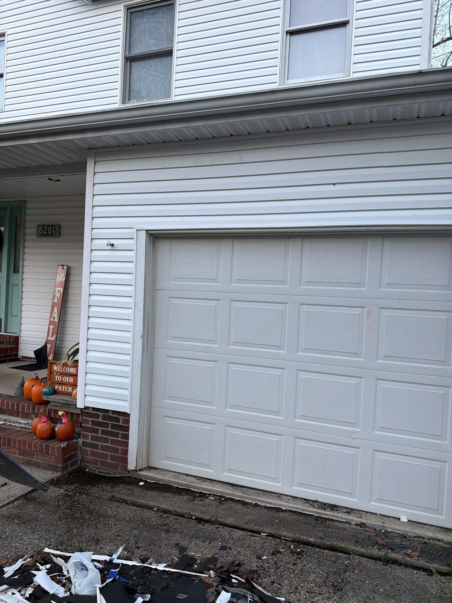 Residential Roofing Installation using GAF Timberline HDZ Oyster Grey by Rainstoppers Roofing