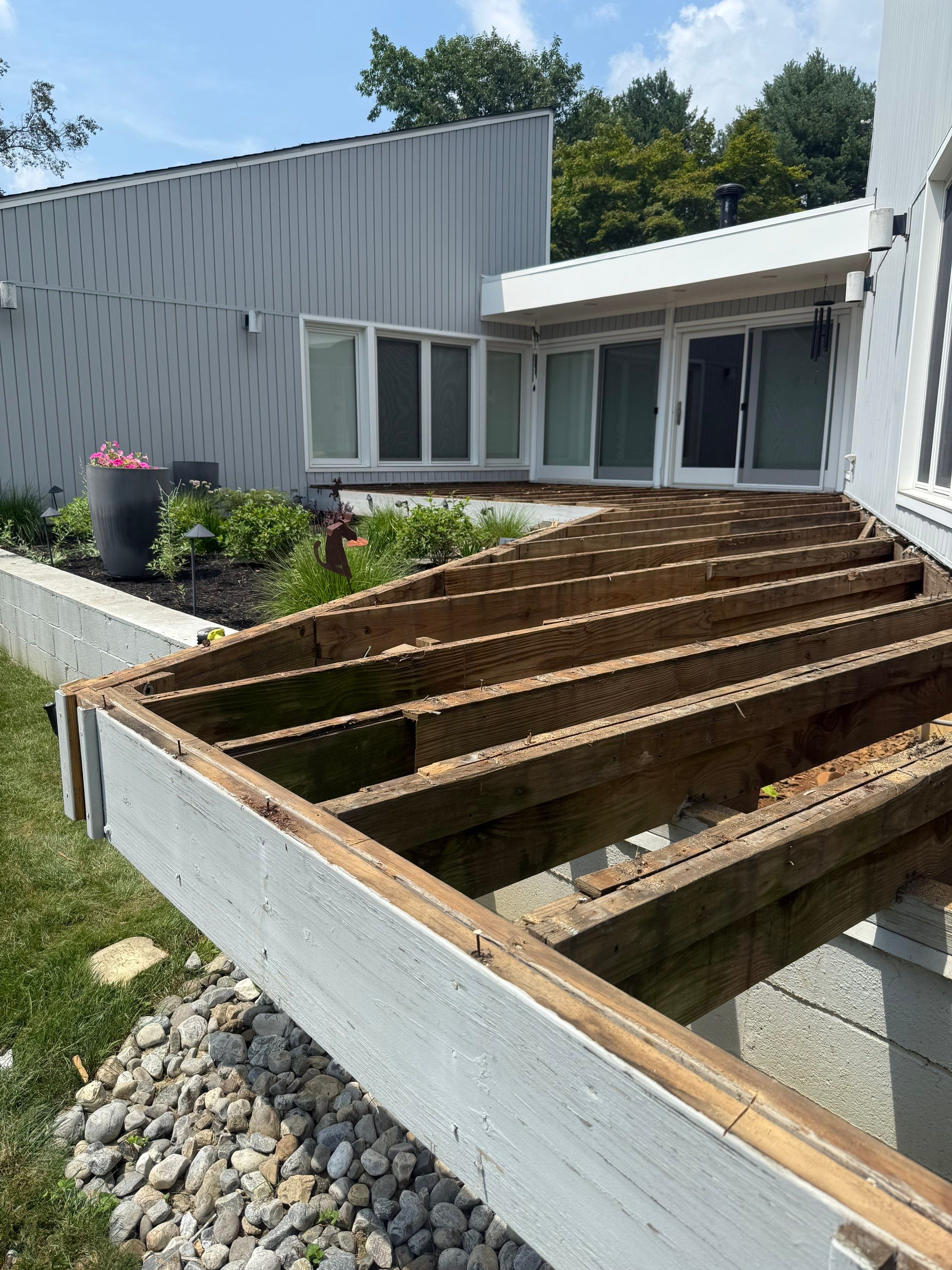 Project in Harding Township by deck guardian