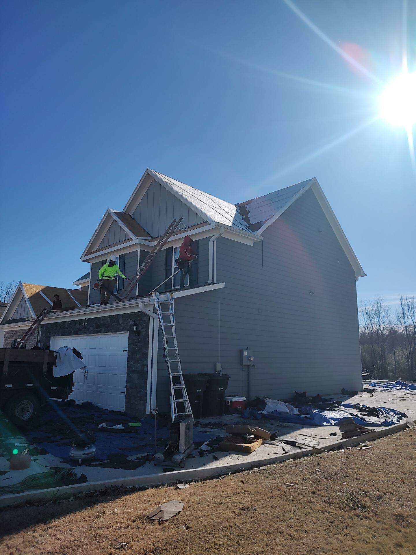 Residential Roof Replacement using GAF NATURAL SHADOW - CHARCOAL by Elite Roofing LLC