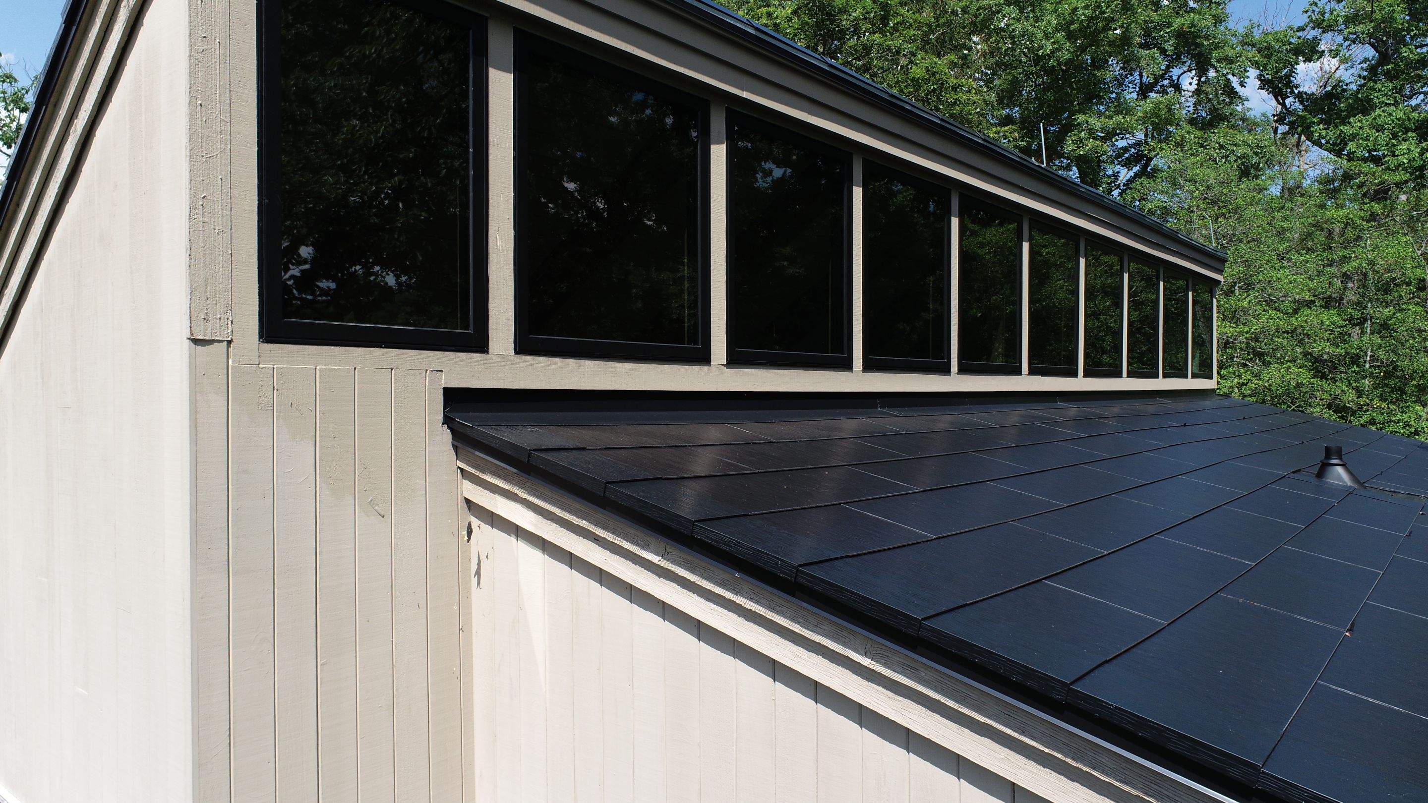 Tesla Solar Roof install Severn River by American Home Contractors