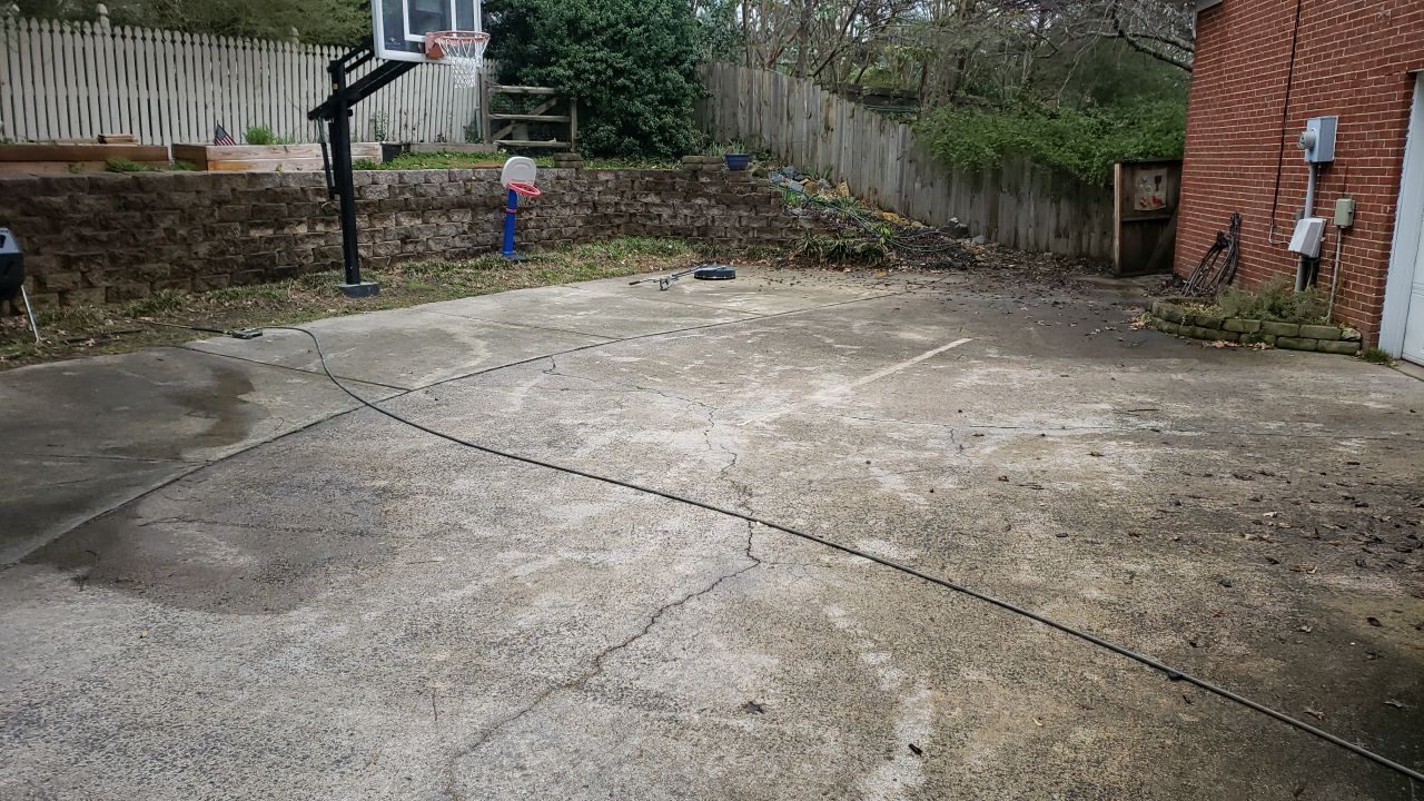 Gutter Cleaning using cleaner by G&H Home Tech Pros LLC