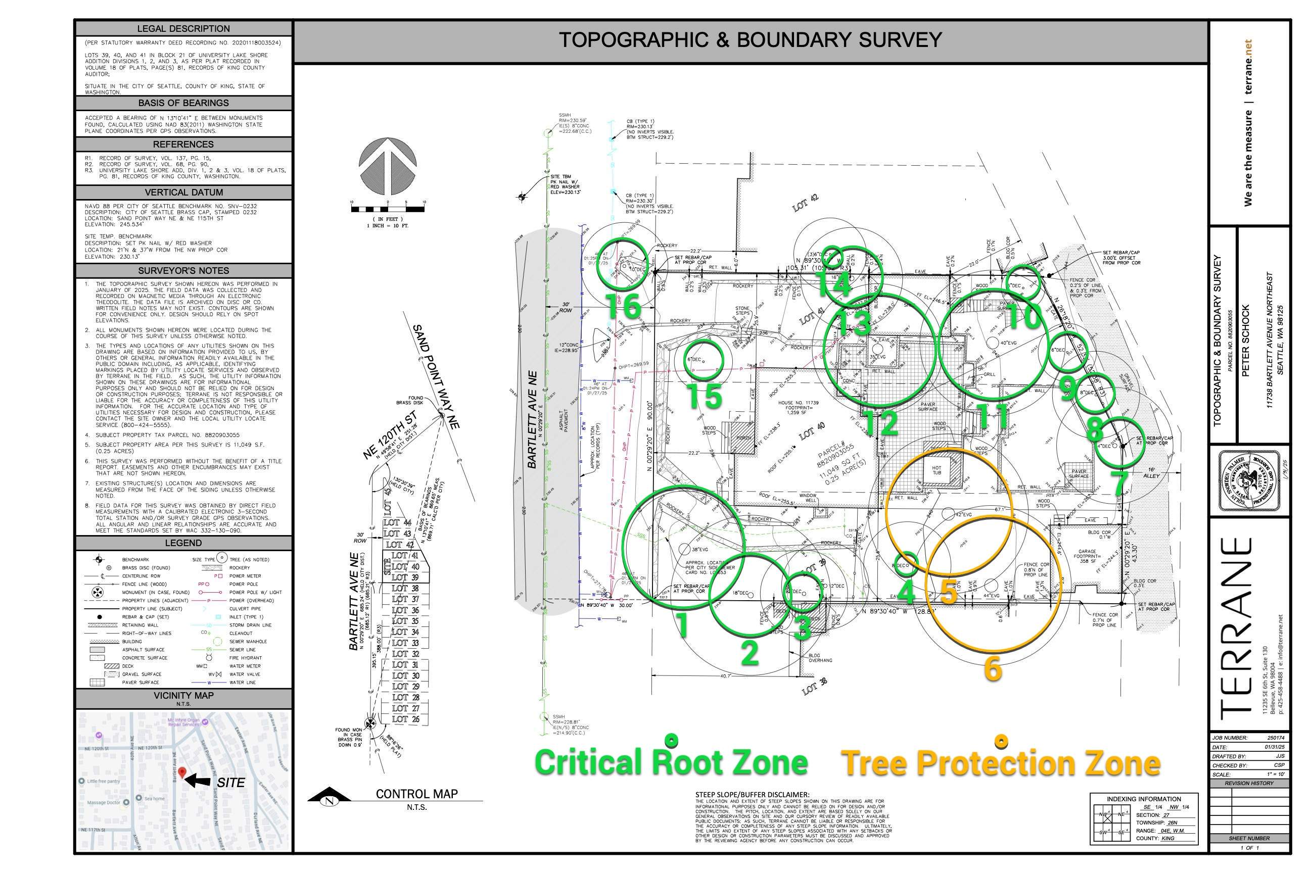 πΊοΈ Arborist Report with Tree Inventory & Site Plan β Seattle Property by Sound Tree Care LLC