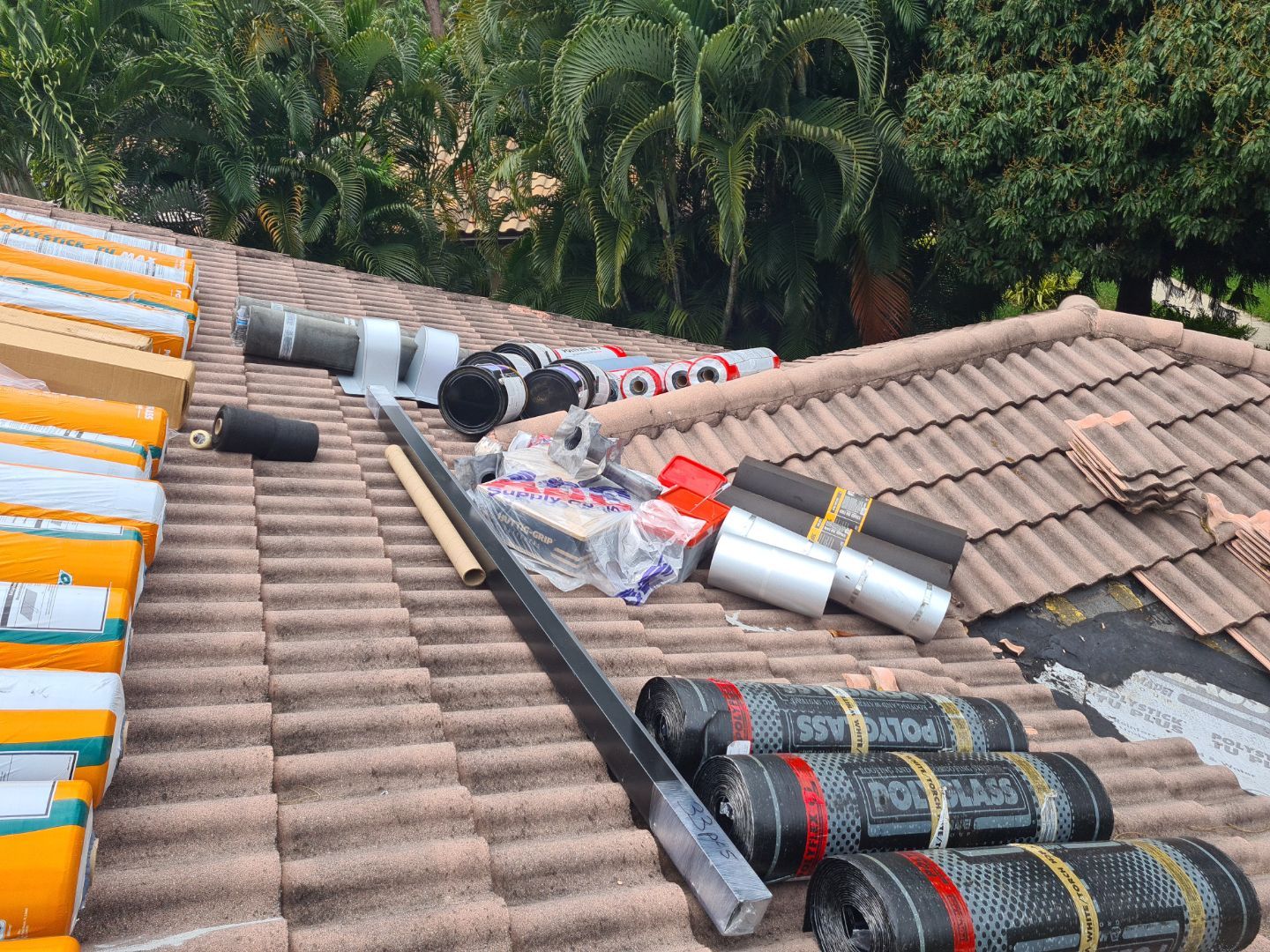 Residential Roofing Installation using Eagle Roofing Tile by BLUES BROTHERS ROOFING