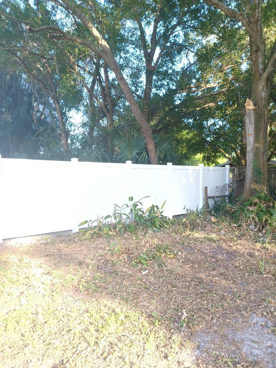 Bradenton, FL 6ft. Tall White Vinyl Privacy Fence by Asap fence and gates, LLC