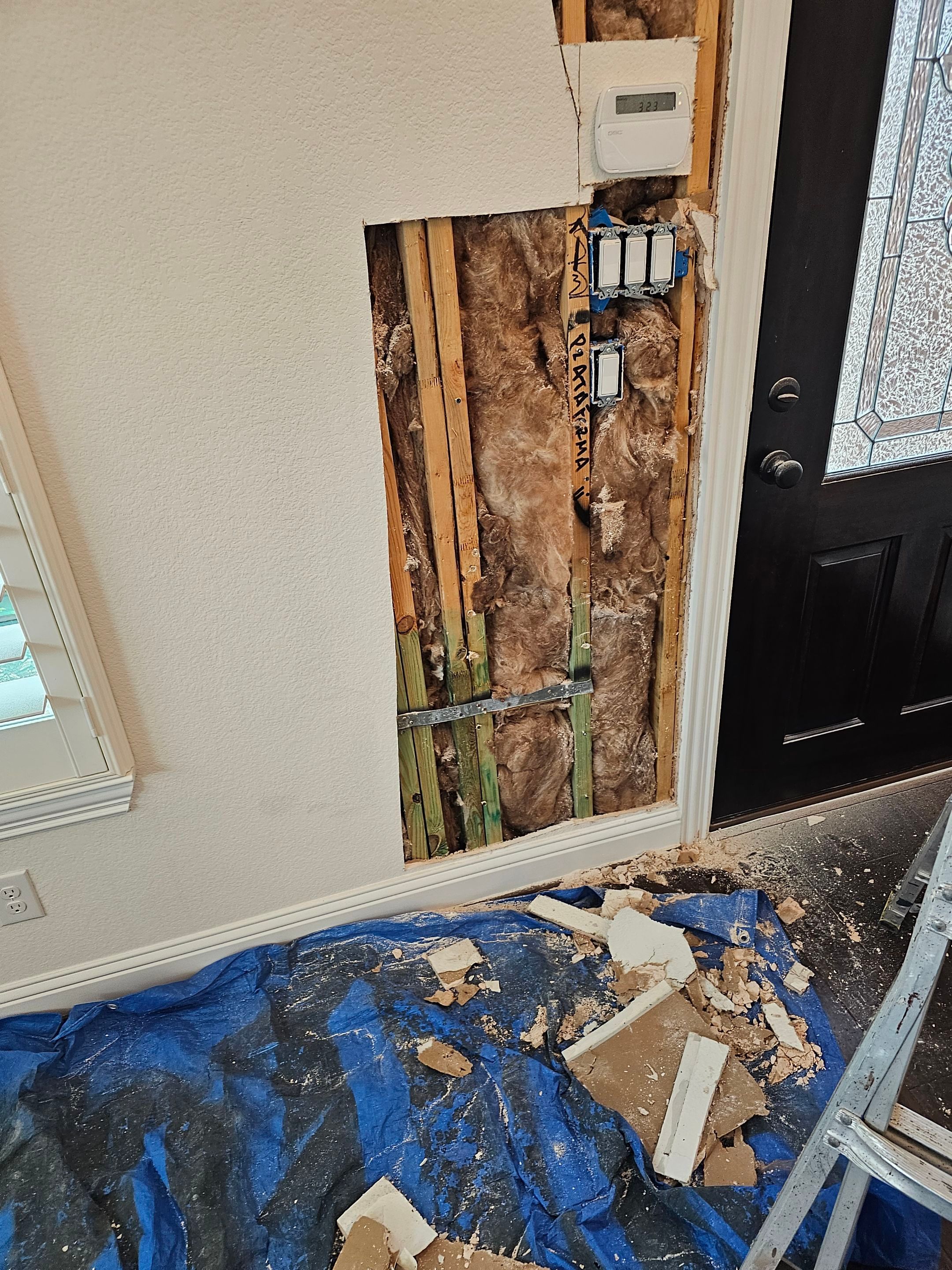 Leak Repair & sheetrock replacement by EL-GC LLC 