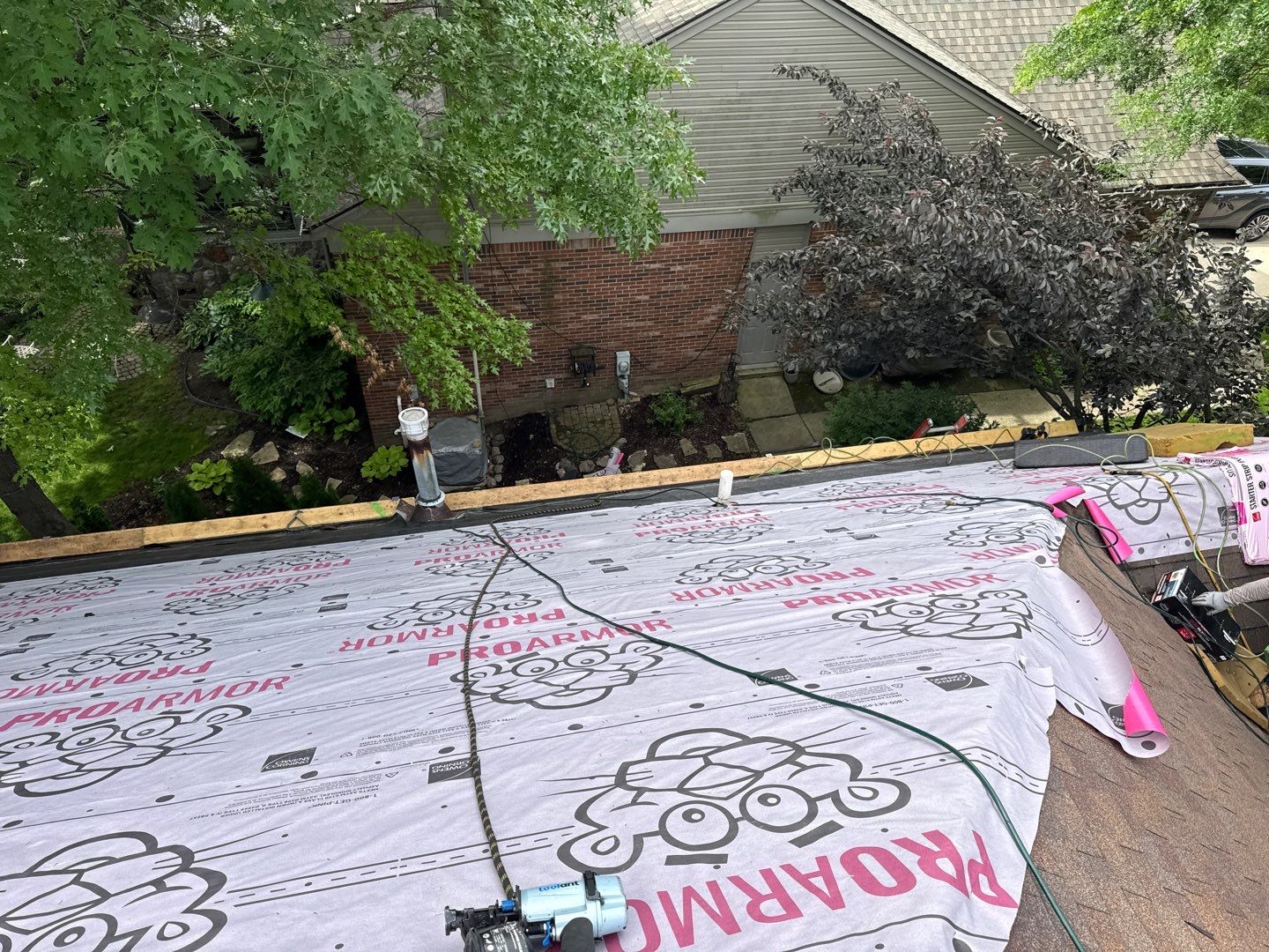 Roof Replacement using Owens Corning Duration Flex by 180 Contractors