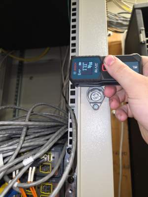Structured cabling installation by CimaSolutions