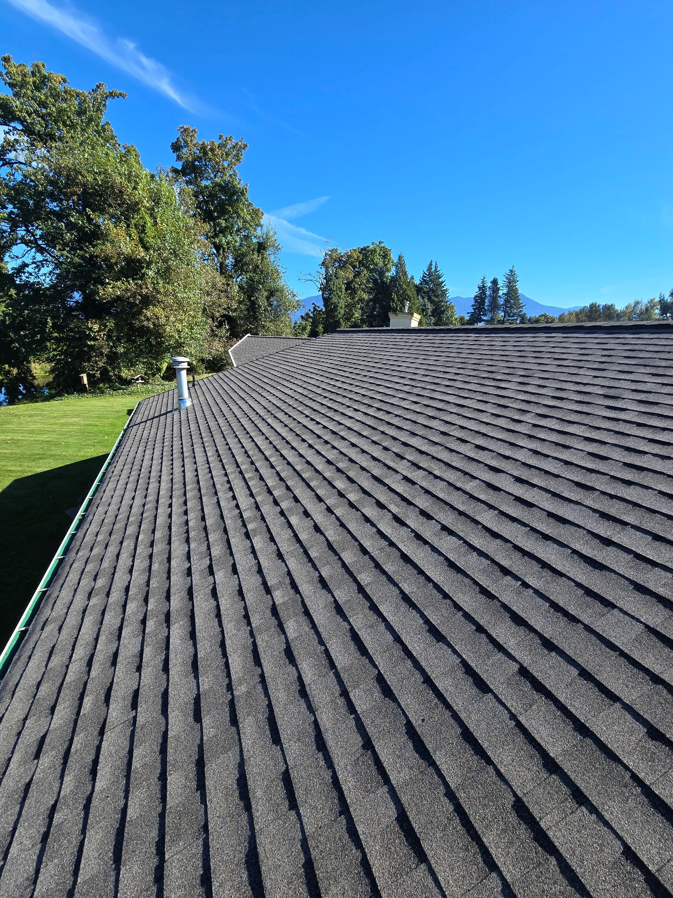 Residential Re-Roof using GAF Timberline HDZ Driftwood by Top Notch Roofing Inc