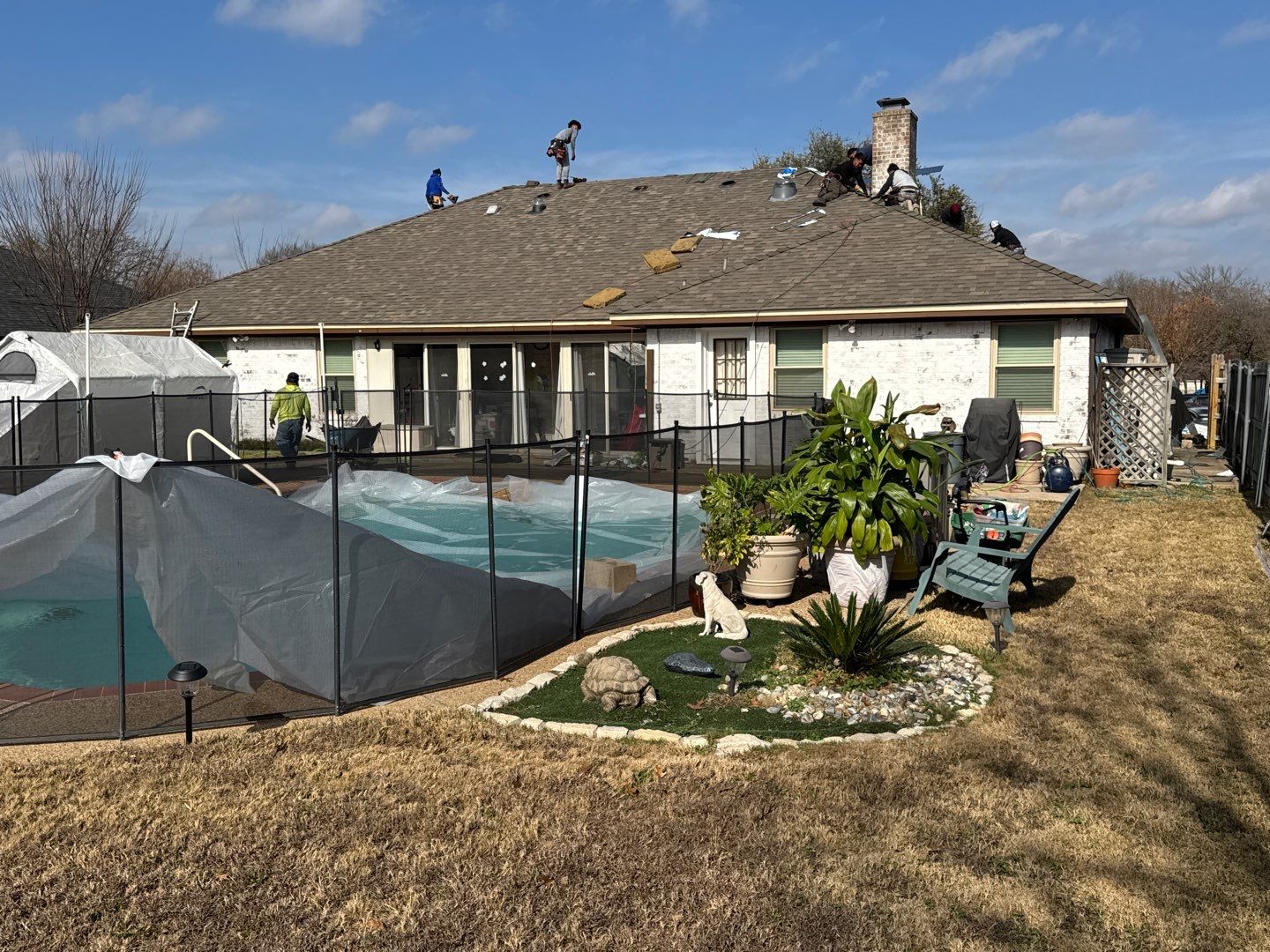 Project in Hurst by Hass Roofing Since 1978