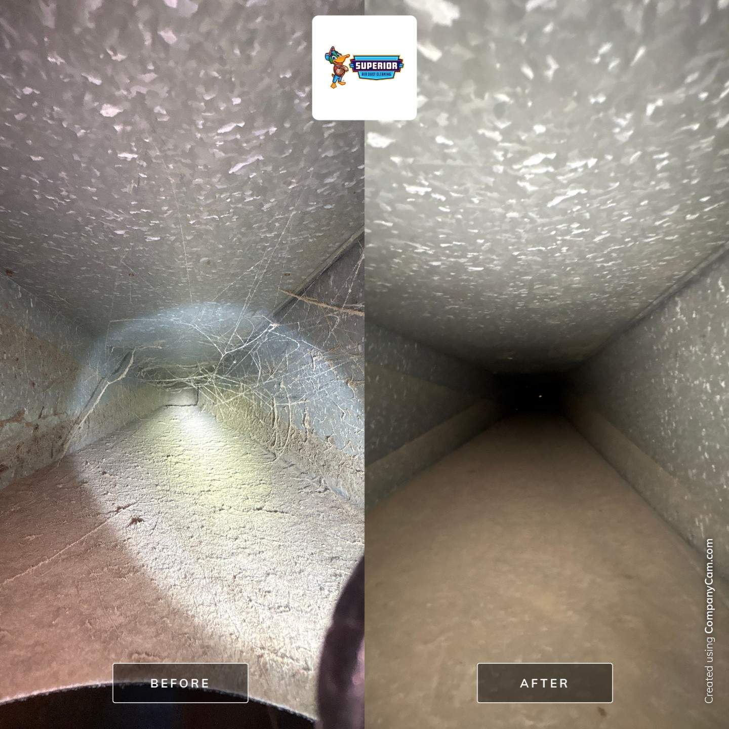 Air Duct Cleaning With a Vacuum Truck in Rochester, PA by Superior Air Duct Cleaning