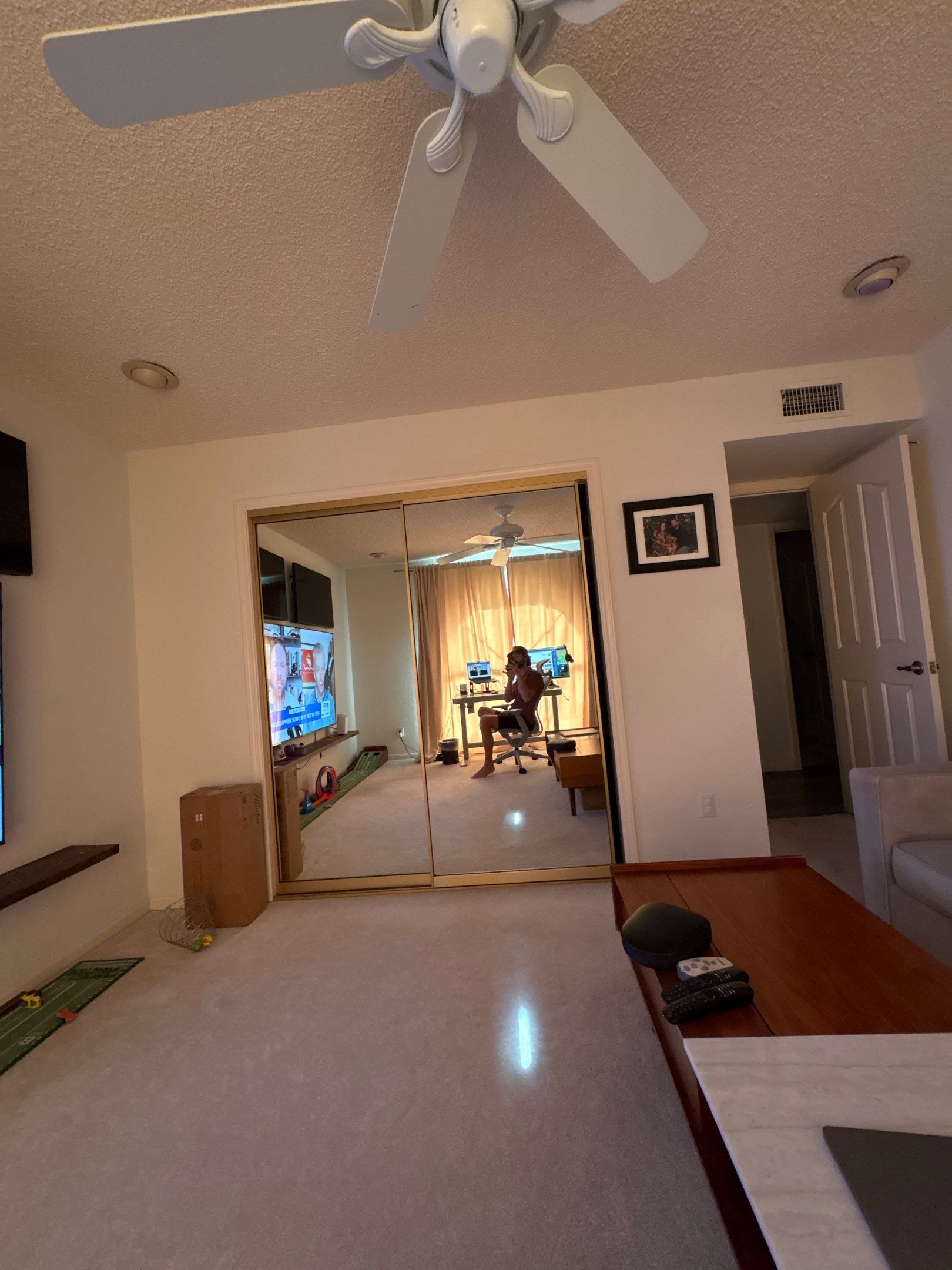 Custom Home Office and Media Suite Installation in Phoenix by CompanyCam Sales Demo