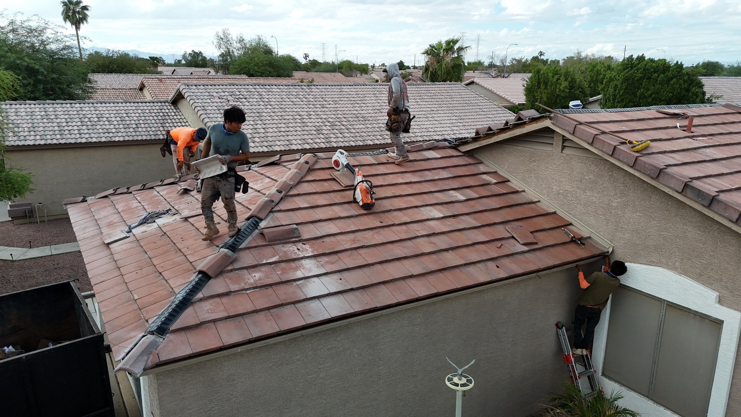 Project in Peoria, AZ by Saint Roofing