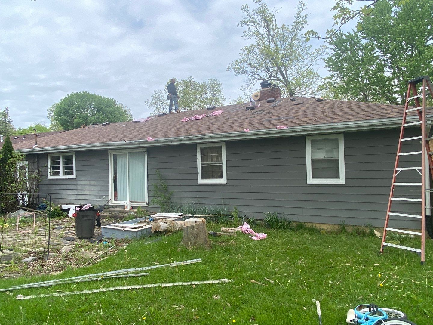 Project in Muncie, IN by Rodeffer Roofing INC