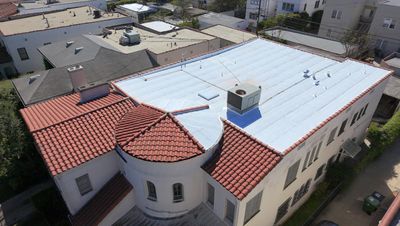 New Roof! Apartment Building in L.A. 