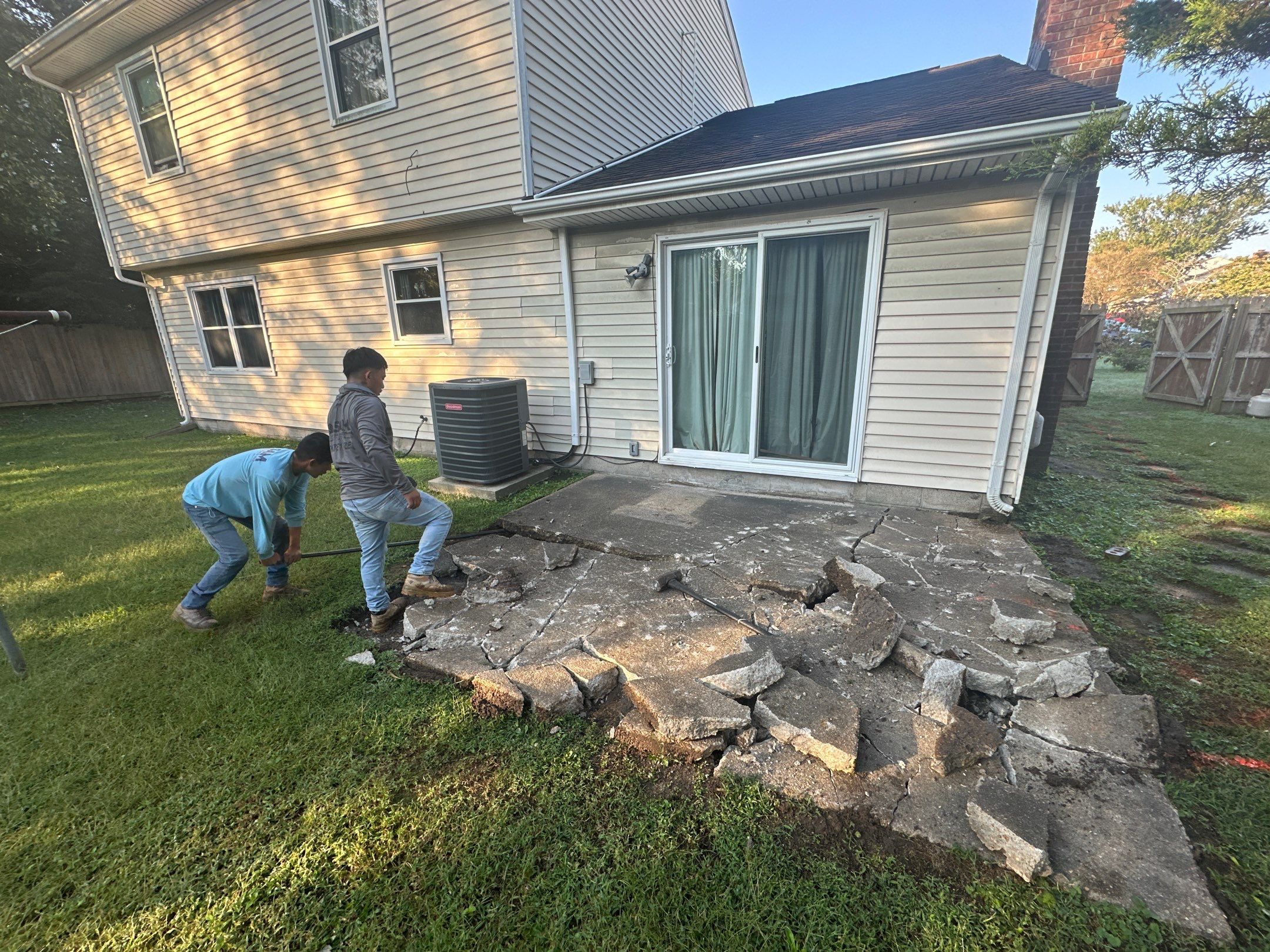 Project in Virginia Beach by Sam The Concrete Man Virginia Beach