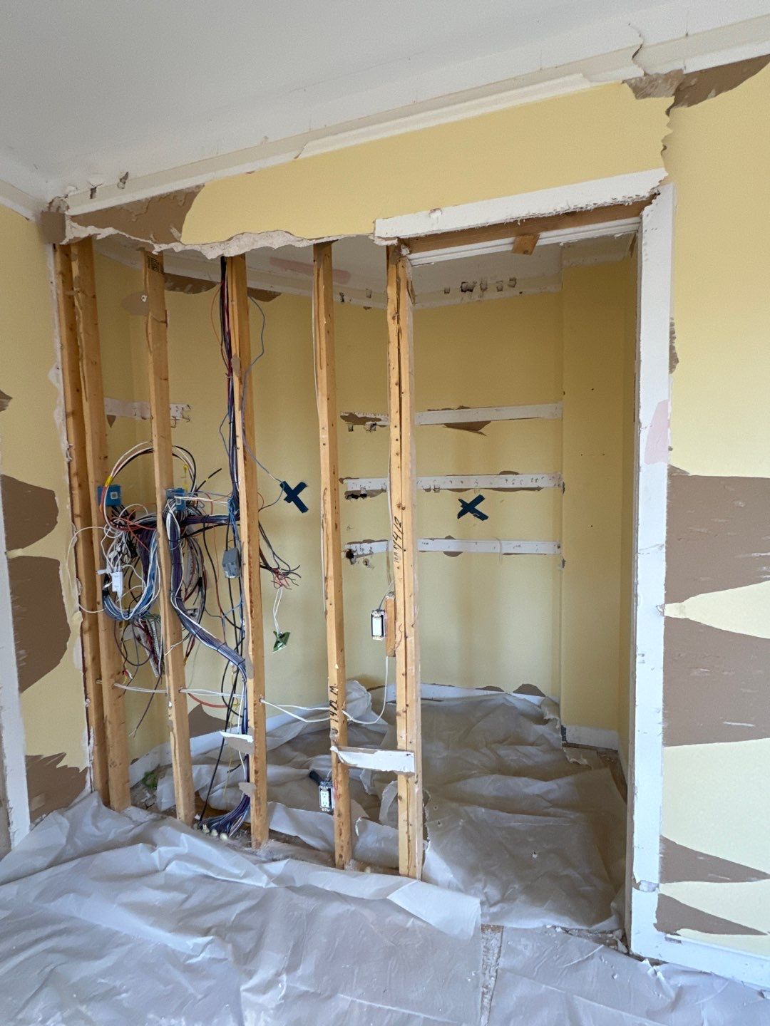 Fire mitigation with structure clean by EAS Environmental, LLC.
