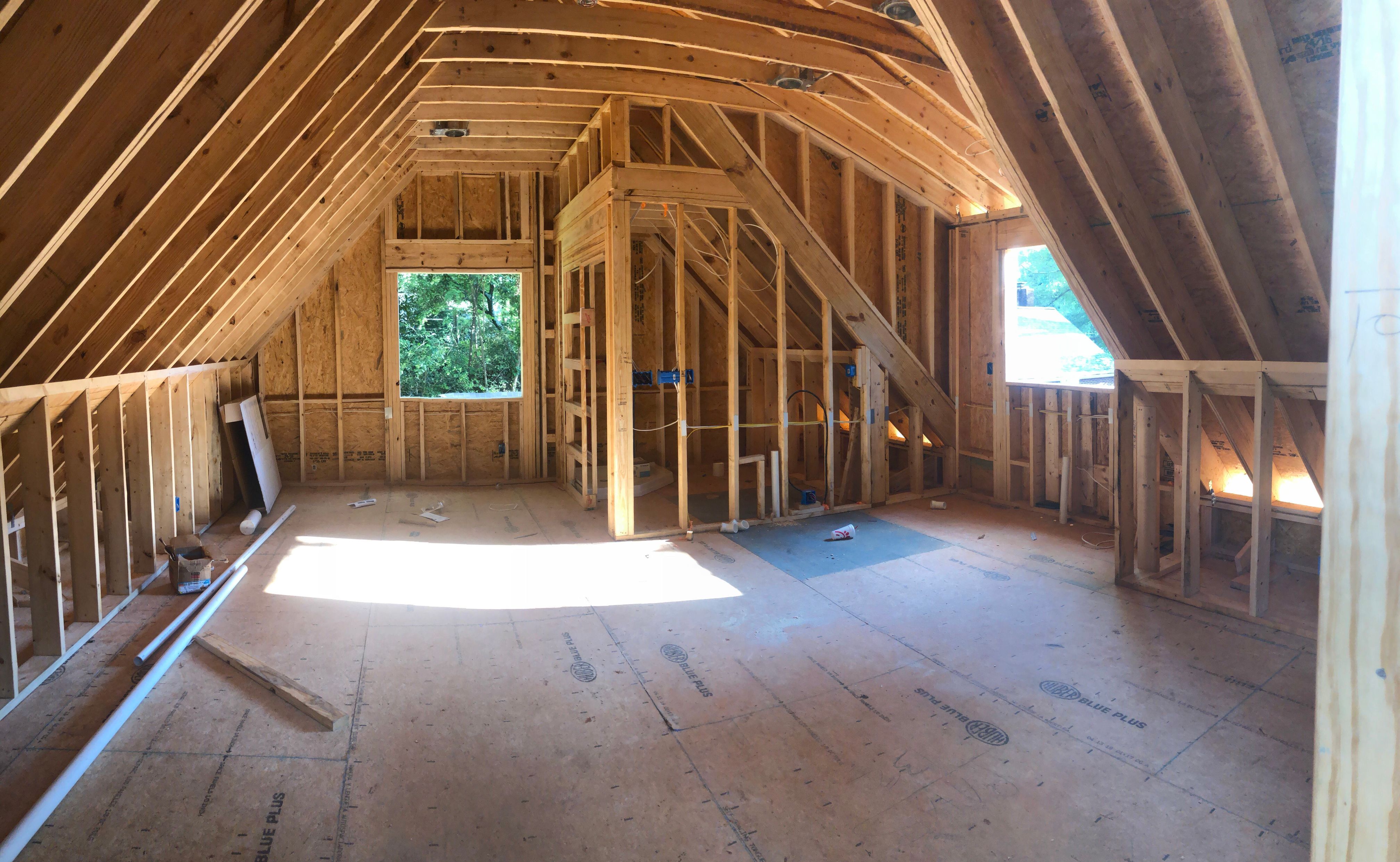 Custom Two-Story Brick Garage and Studio Apartment in Decatur by Swift Home Renovations 