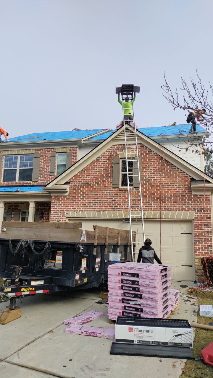 Residential Roofing Installation using Owens Corning by Inspector Roofing and Restoration