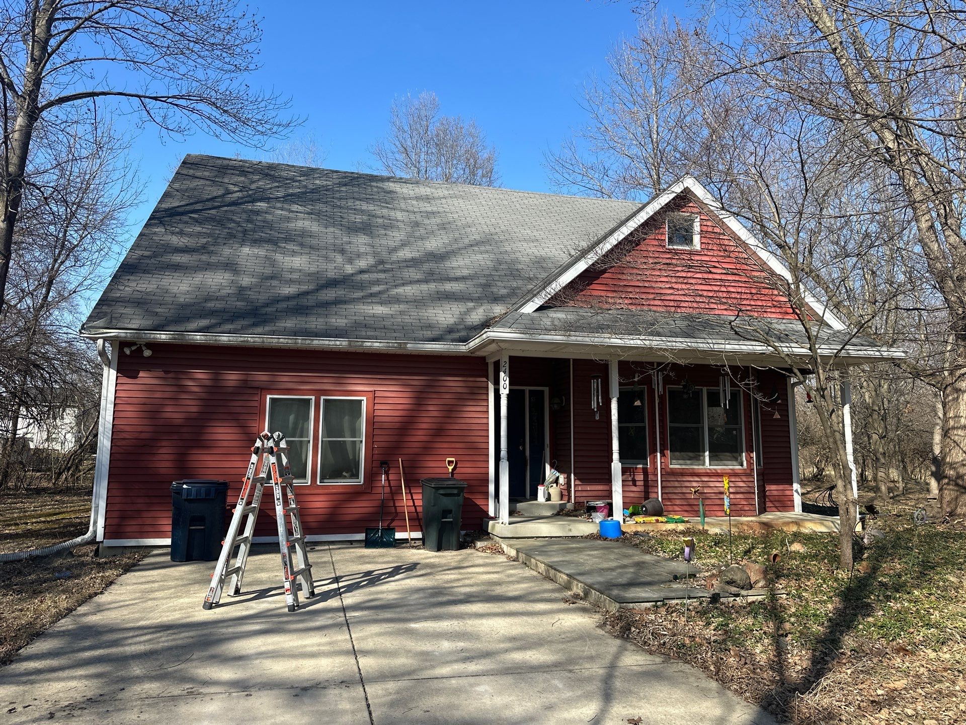 Exposed Fastener Metal Roof Replacement in Noblesville, IN by 4Ever Metal Roofing