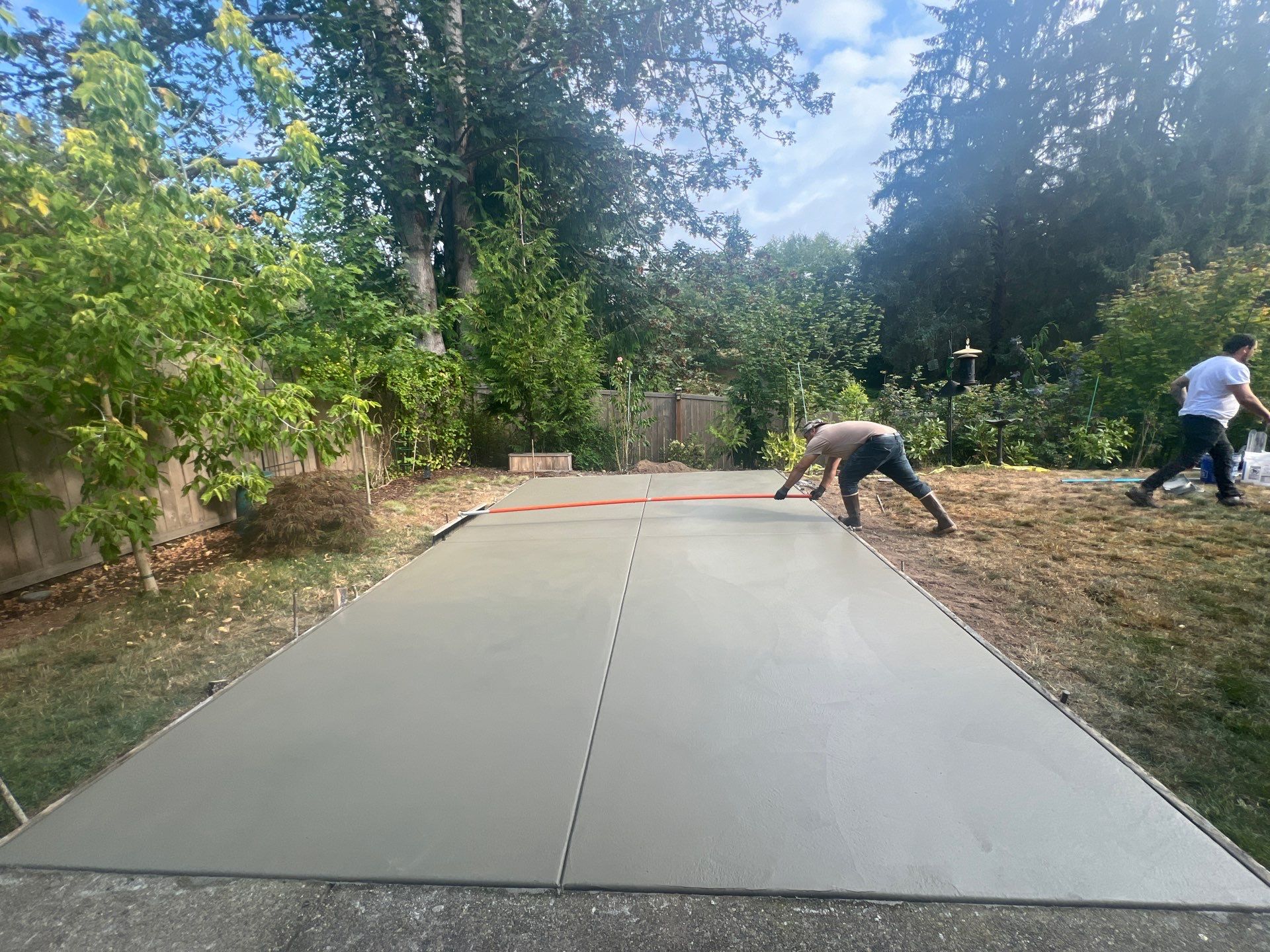 Wayne | Concrete Patio by Jireh Asphalt & Concrete Inc 