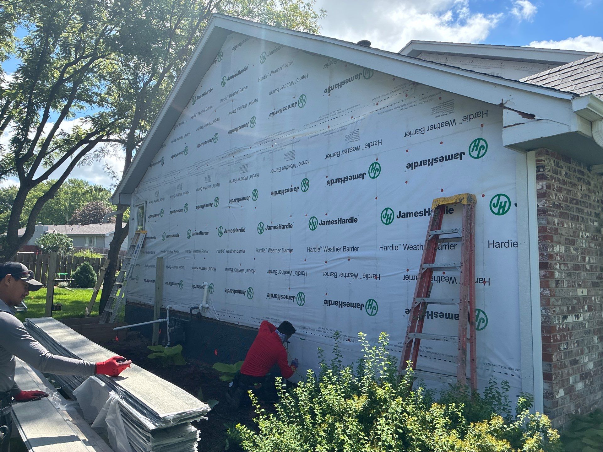 James Hardie Lap Siding Installation and Trim Upgrade in Omaha by Carps Complete Exteriors