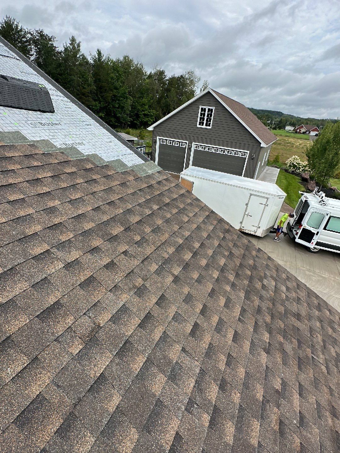 Residential Roofing Installation using Asphalt GAF HDZ by Artisan Roofing & Home Improvements Inc.