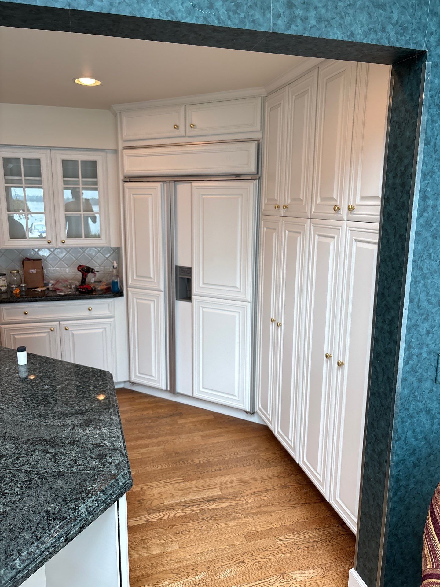 Grosse Ile Kitchen Cabinet Refinishing Update by Top Shelf Painter