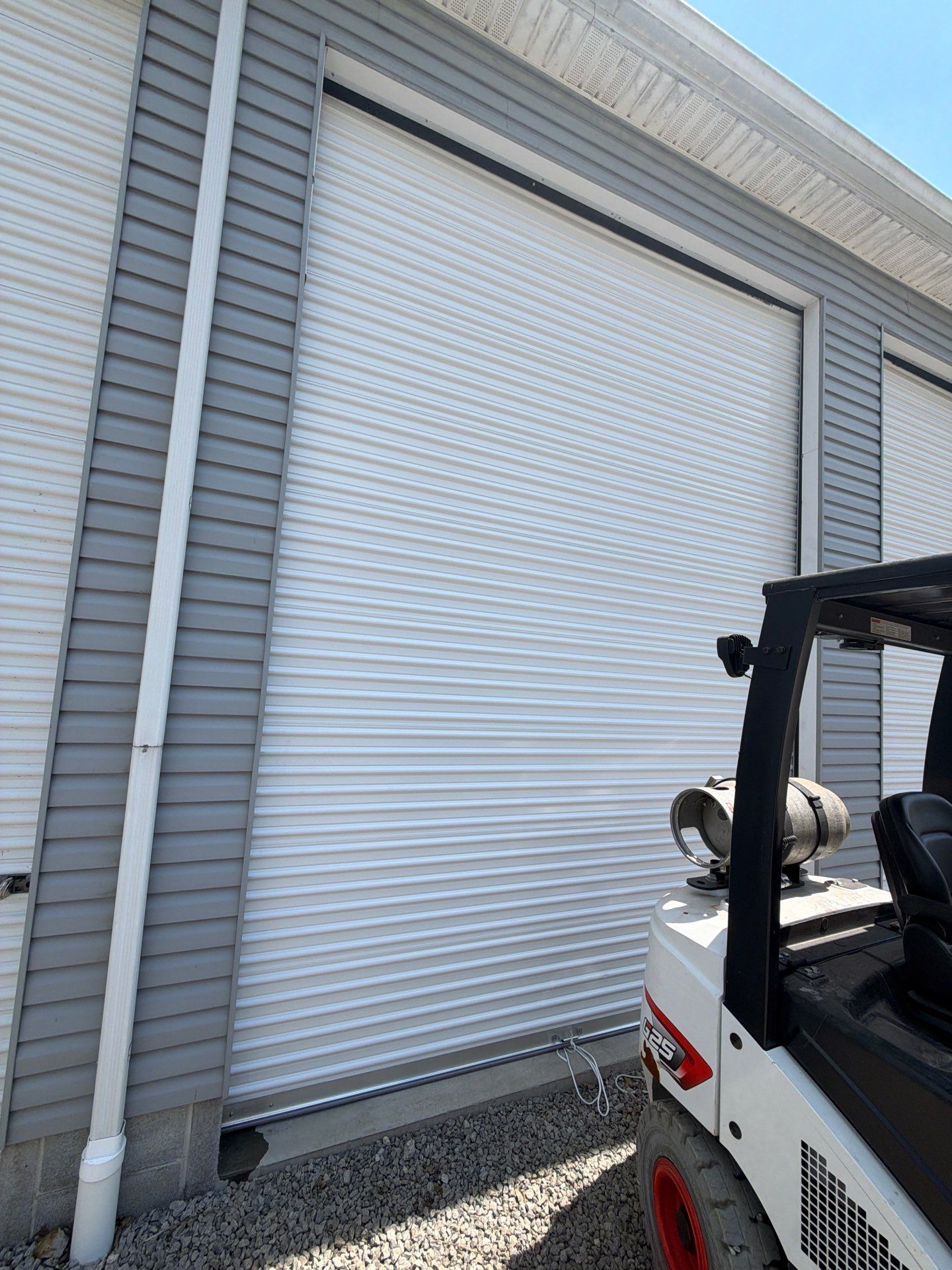 Commercial Roll-Up Garage Door Installation in Cortland OH by Ohio Garage Door Repair