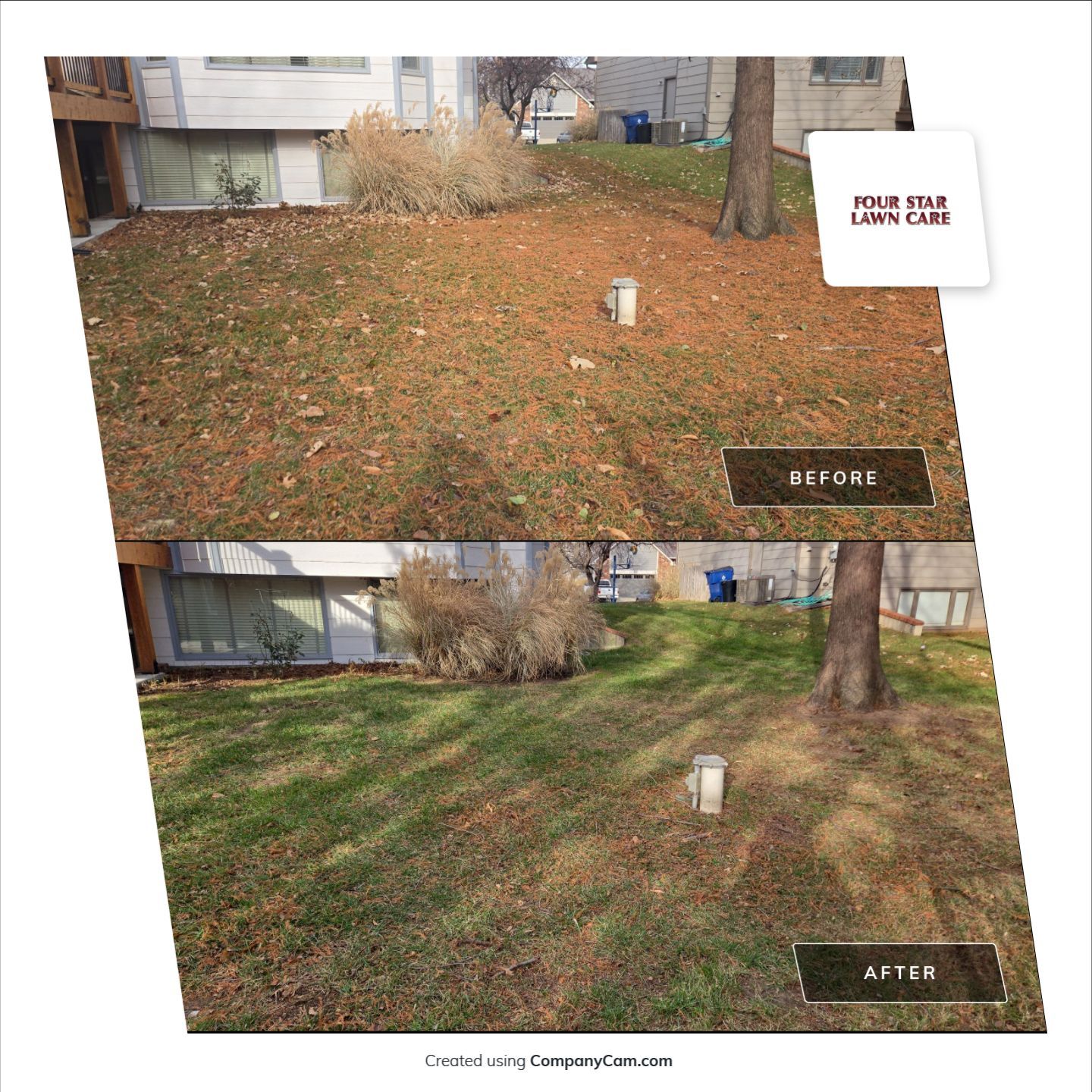 Project in Wichita by Four Star Lawn Care