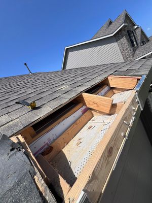 Residential Roofing Repair using Owen's Corning Duration (Lifetime) Shingles