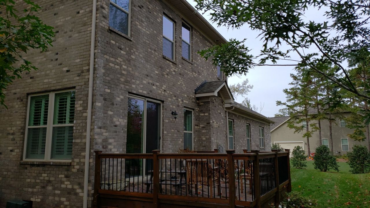 House Wash using cleaner by Power Wash Masters LLC