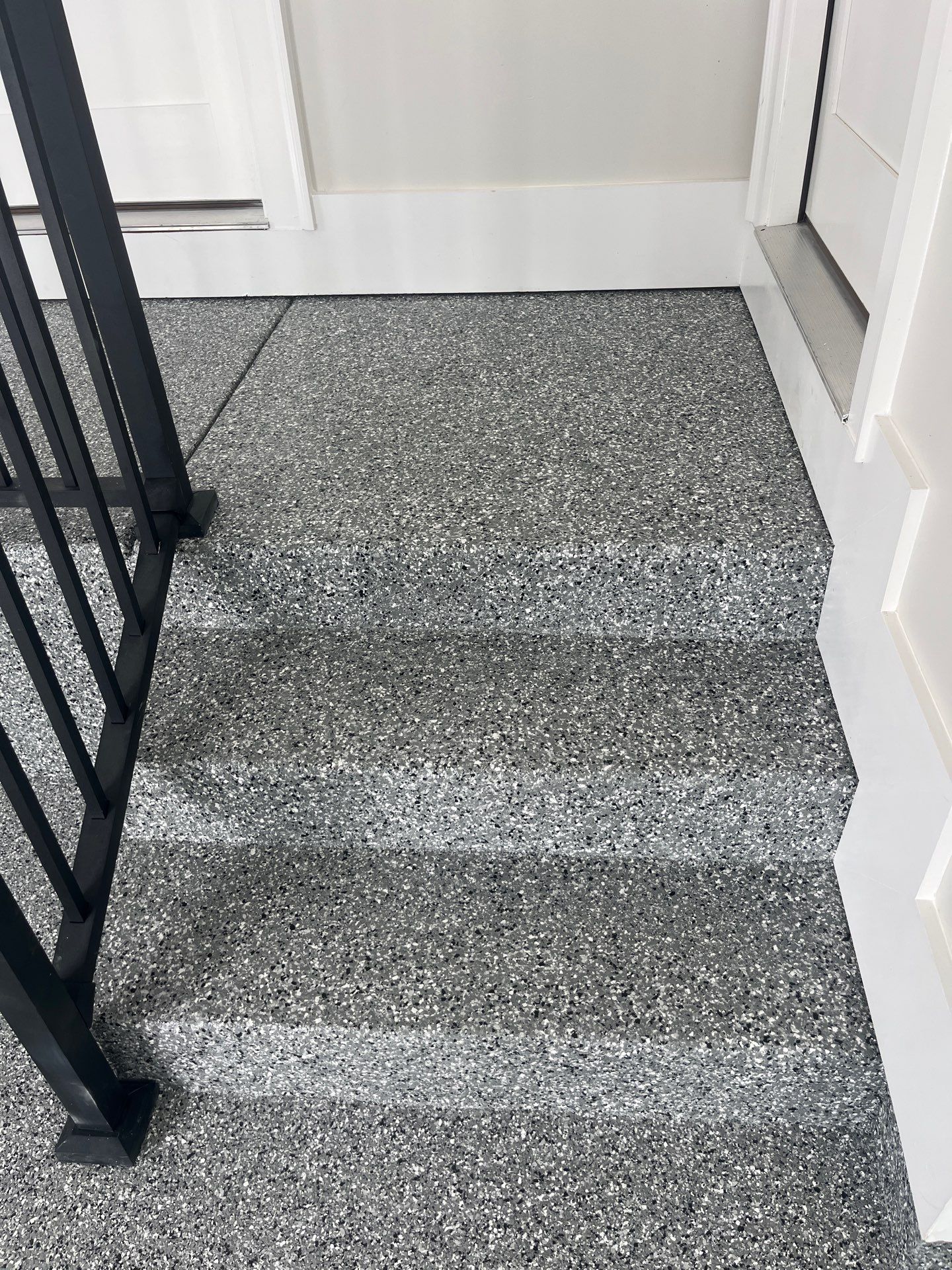 Garage Floor Coating using Wombat by My Garage Floor Guys