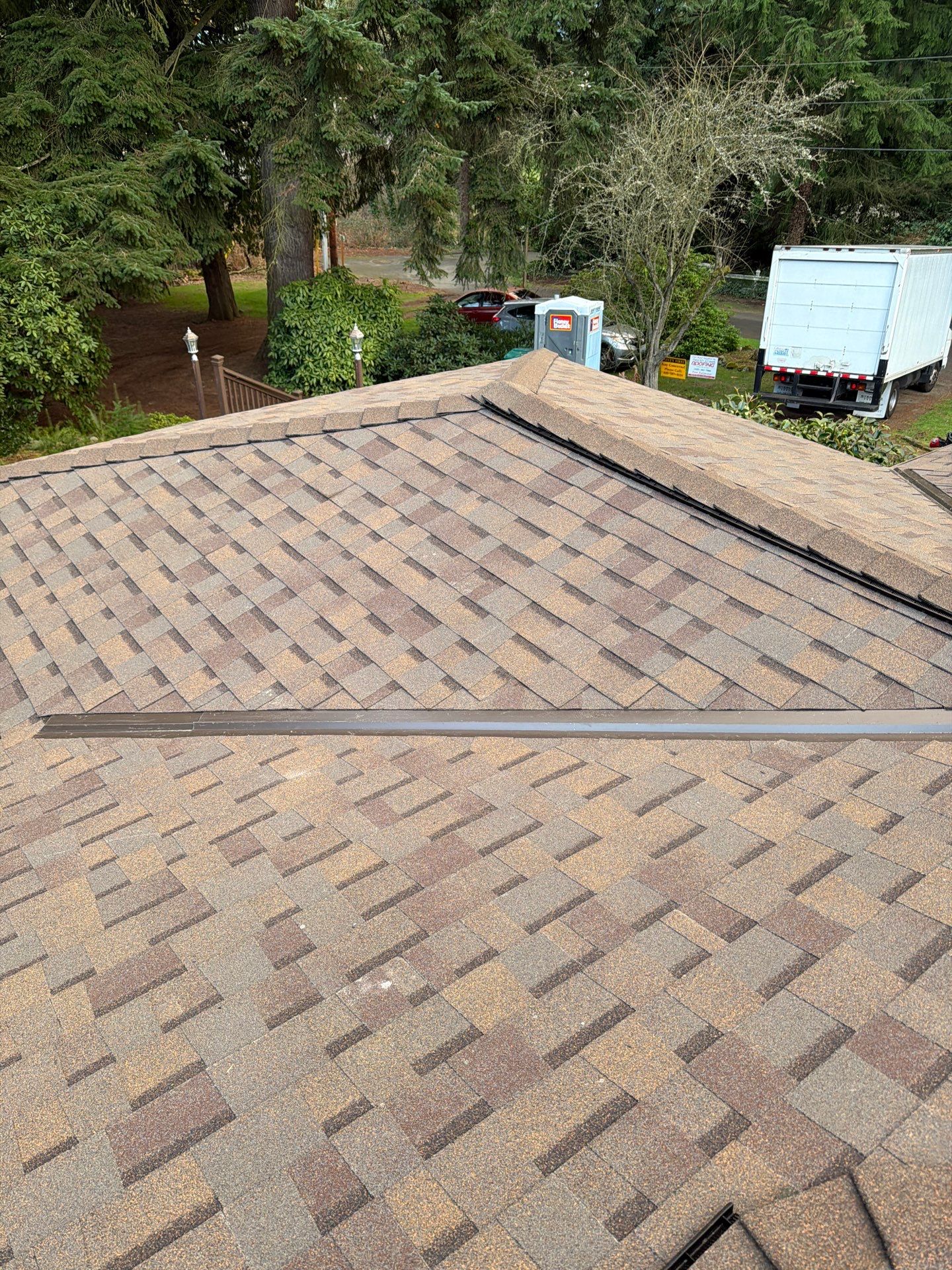 Residential Roofing Installation using GAF UHDZ Shingles by Roofing Formula LLC