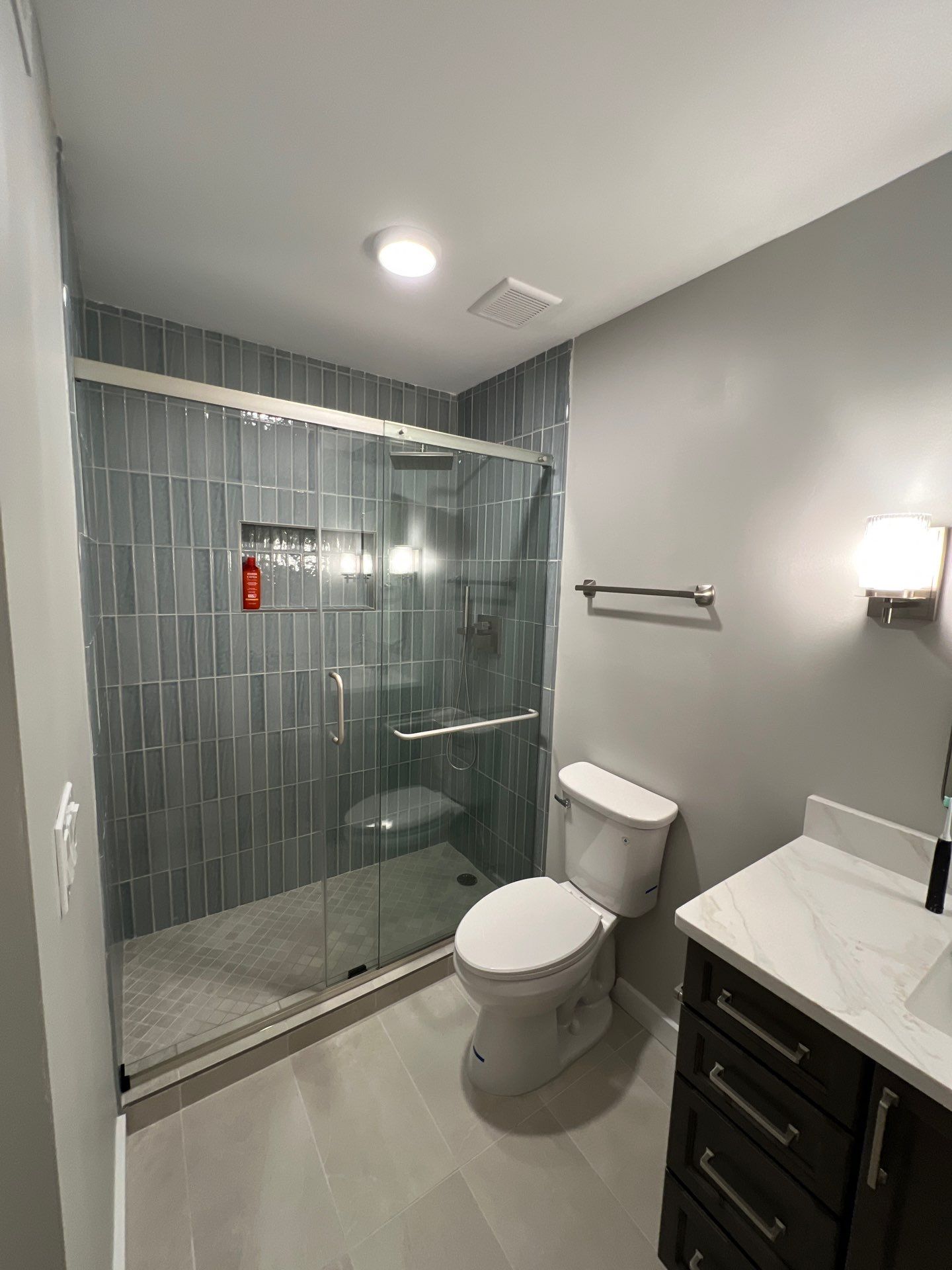 bathroom in Buckhead by Atlanta Design Group