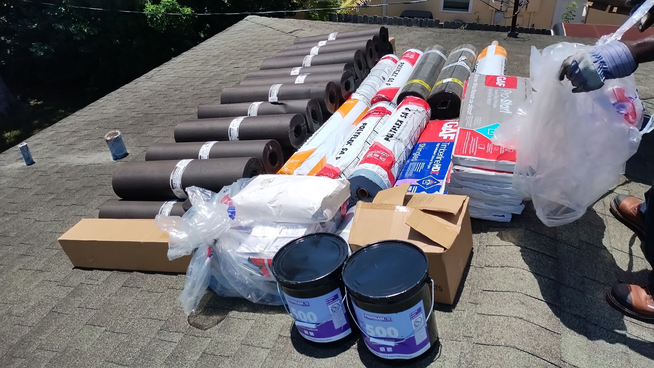 Residential Roofing Installation using GAF by BLUES BROTHERS ROOFING