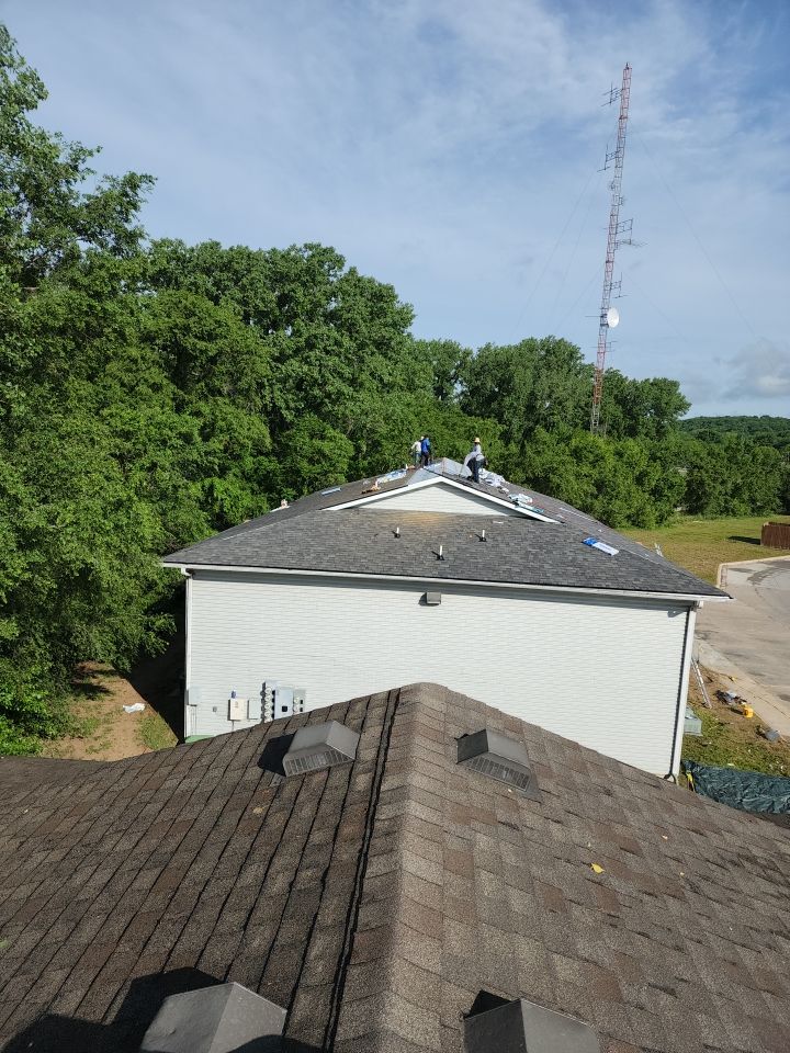 Multifamliy Complex ROOF REPLACEMNT with Ventilation Upgrades using Malarkey Vista Class III IR Shingles by Gorilla Exteriors Contracting, LLC
