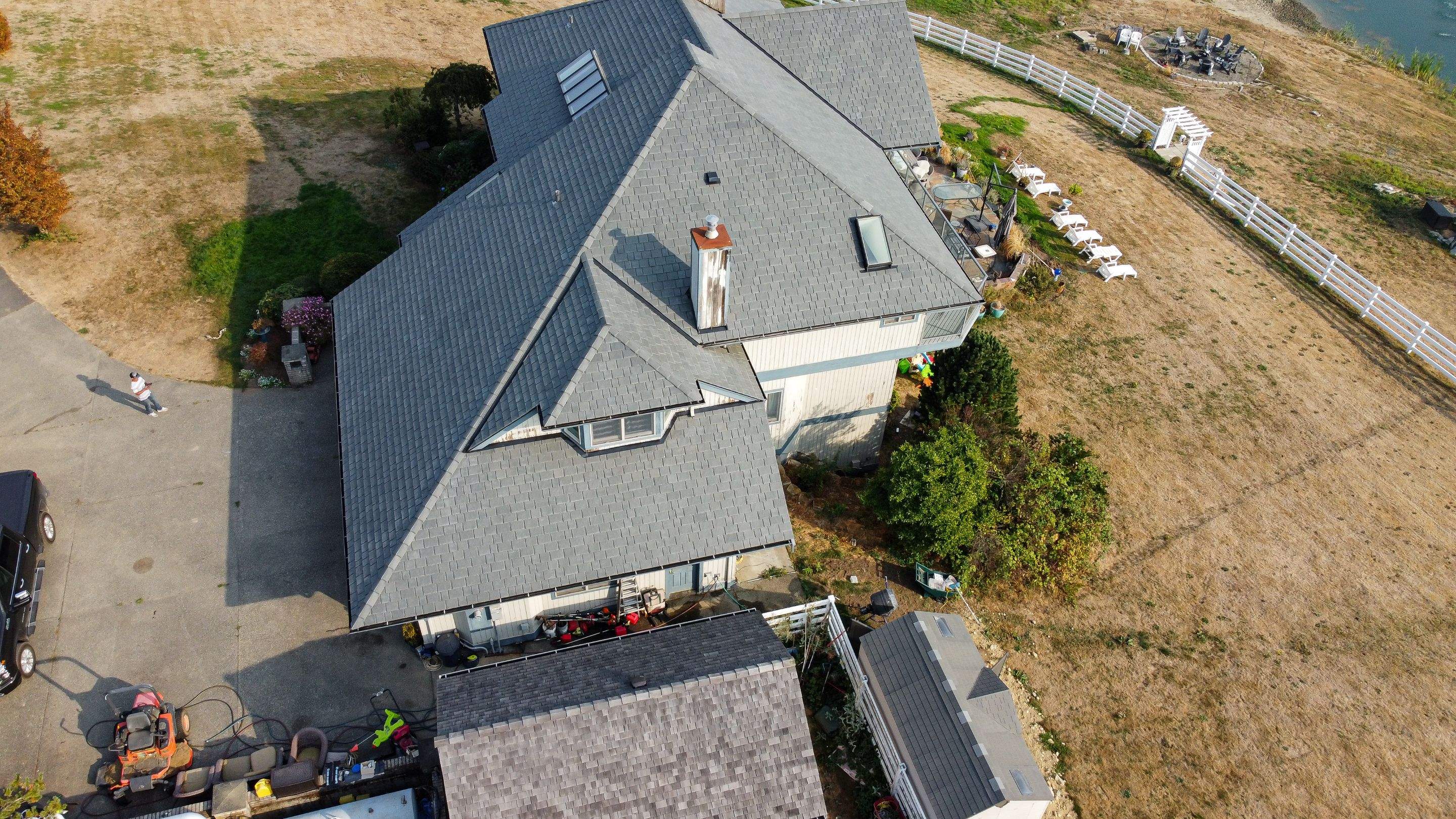 Custer | DaVinci Multi-Width Slate Project by Roofscapes NW