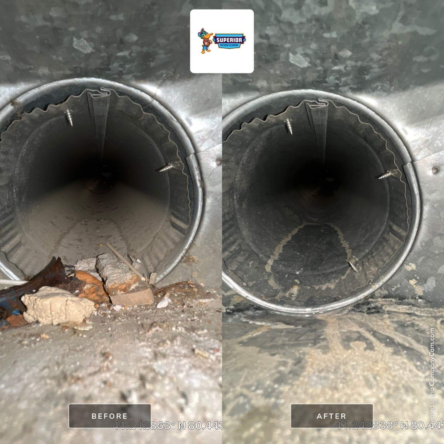 Air Duct Cleaning With a Vacuum Truck in Hermitage, PA by Superior Air Duct Cleaning