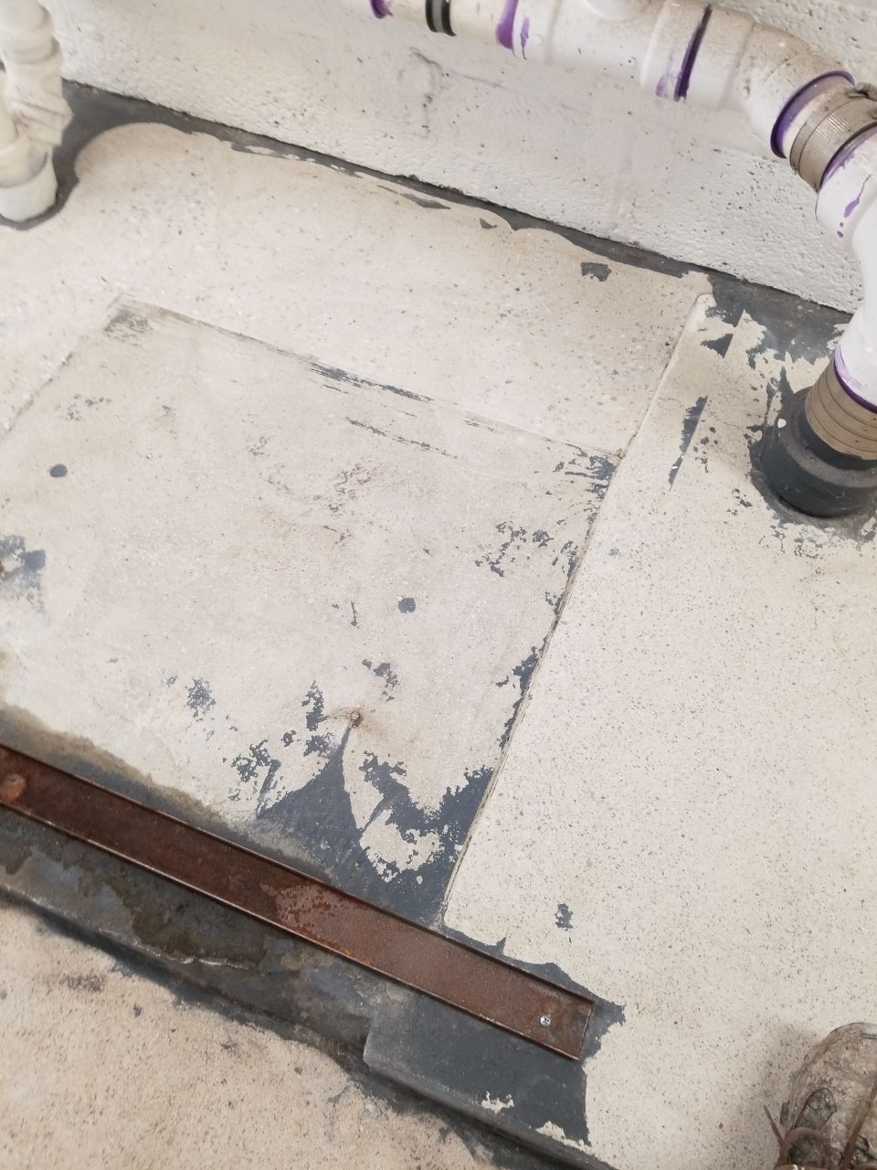 Laundry Room Floor Coating using Penntek- Silver Creek by Spectrum Painting, LLC