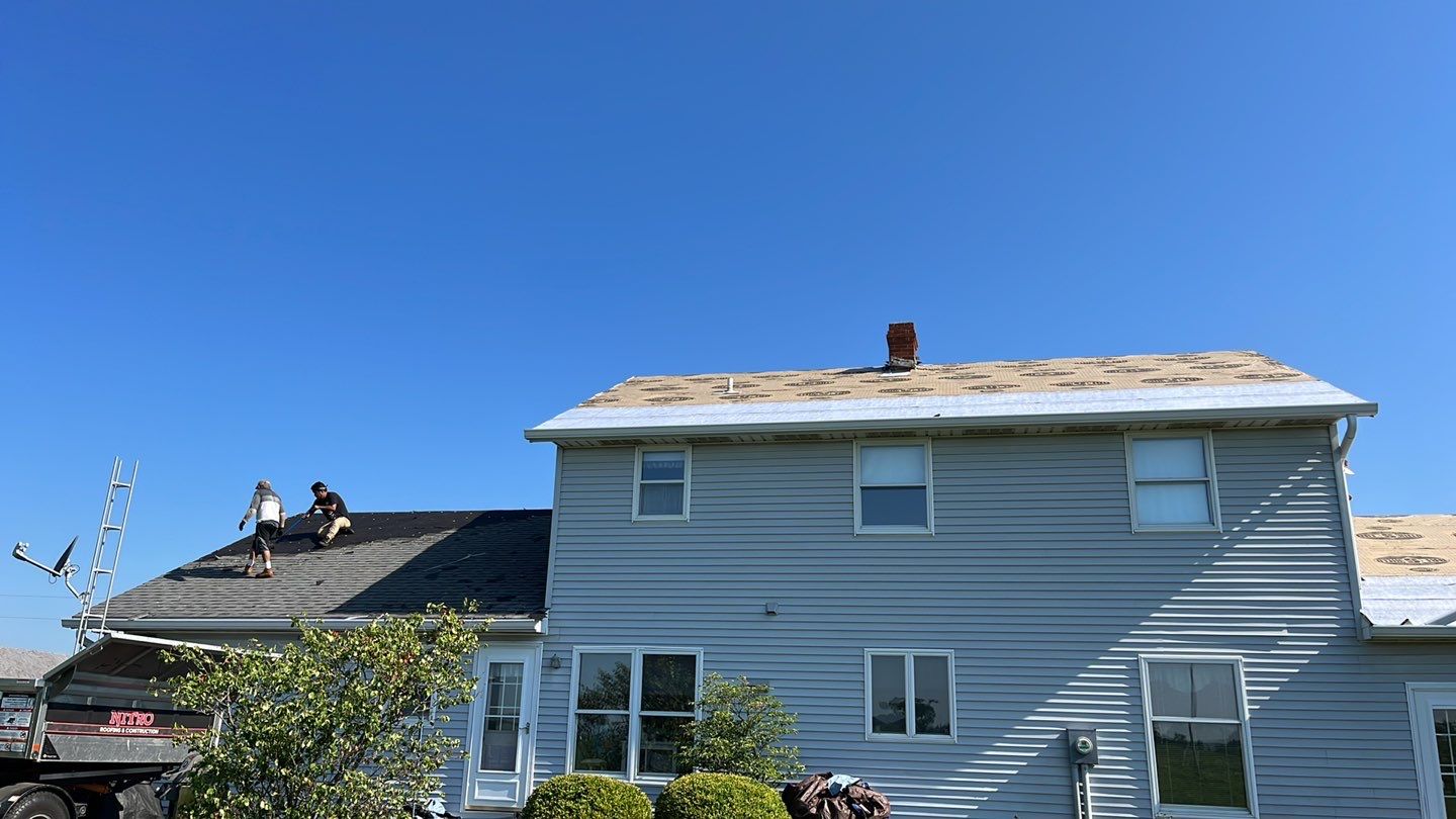 Residential Roofing Installation using Metstar Slate Plus Smooth Black by Nitro Roofing and Construction