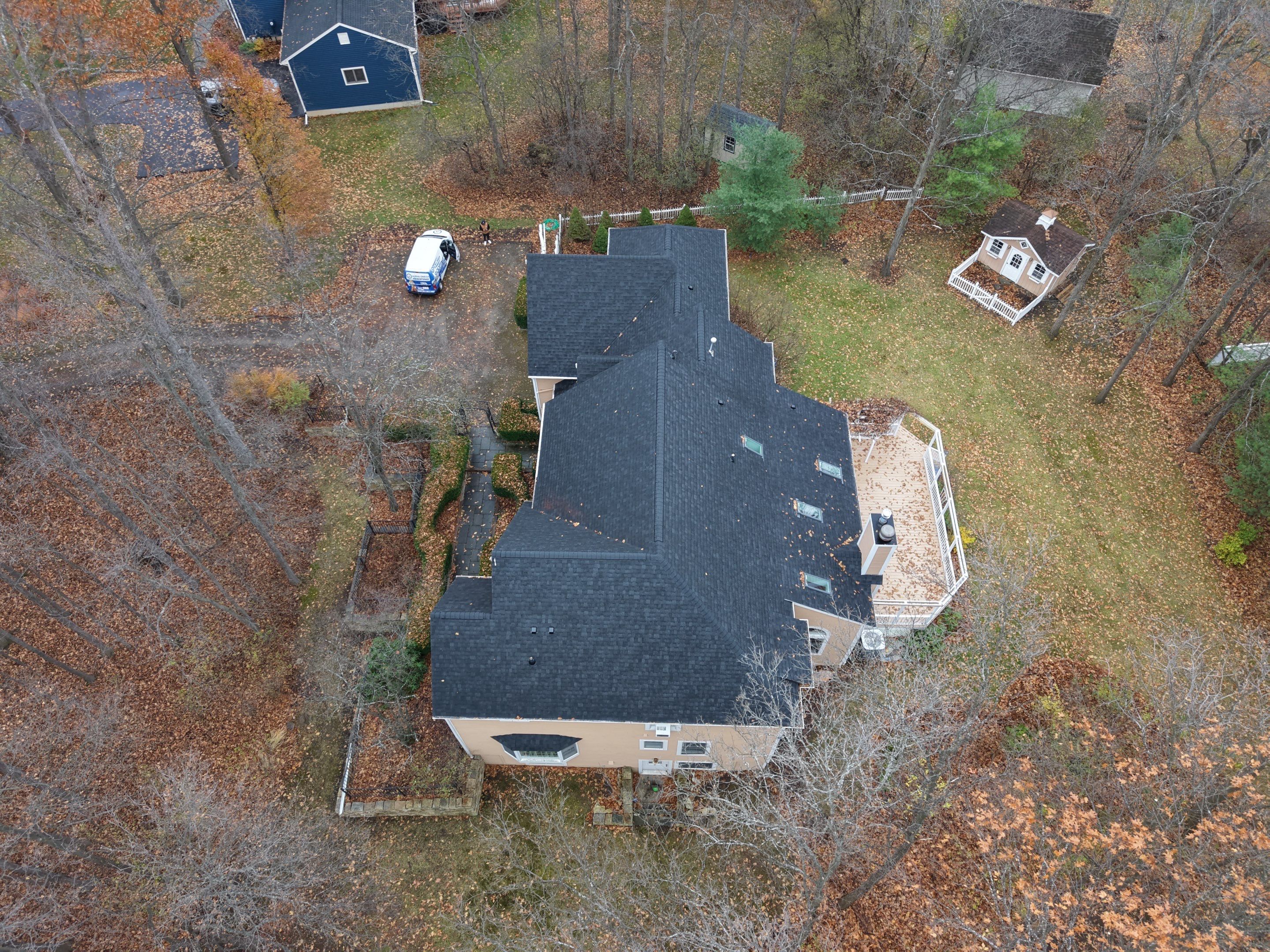 🏠 Roof Replacement Completed in Ithaca, NY! 🔨 by Alpha Omega Roofing LLC