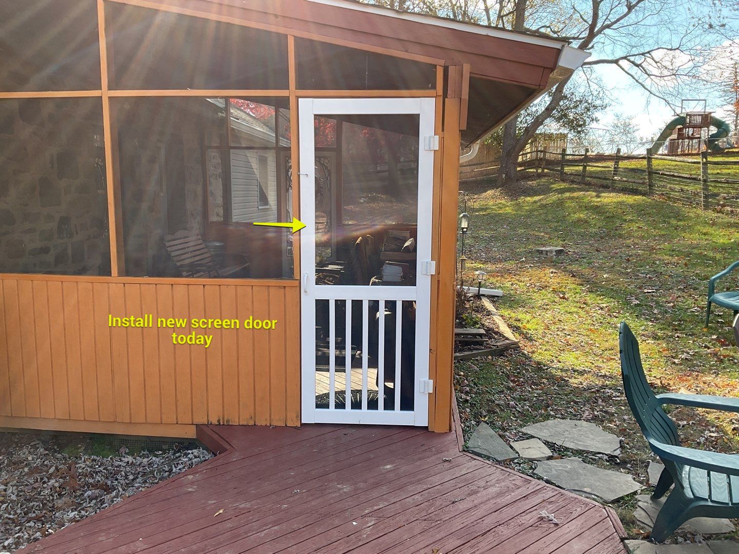 Gutter Installation using 6" Gutters & 3/4 " Downspouts by Alpha Design Services